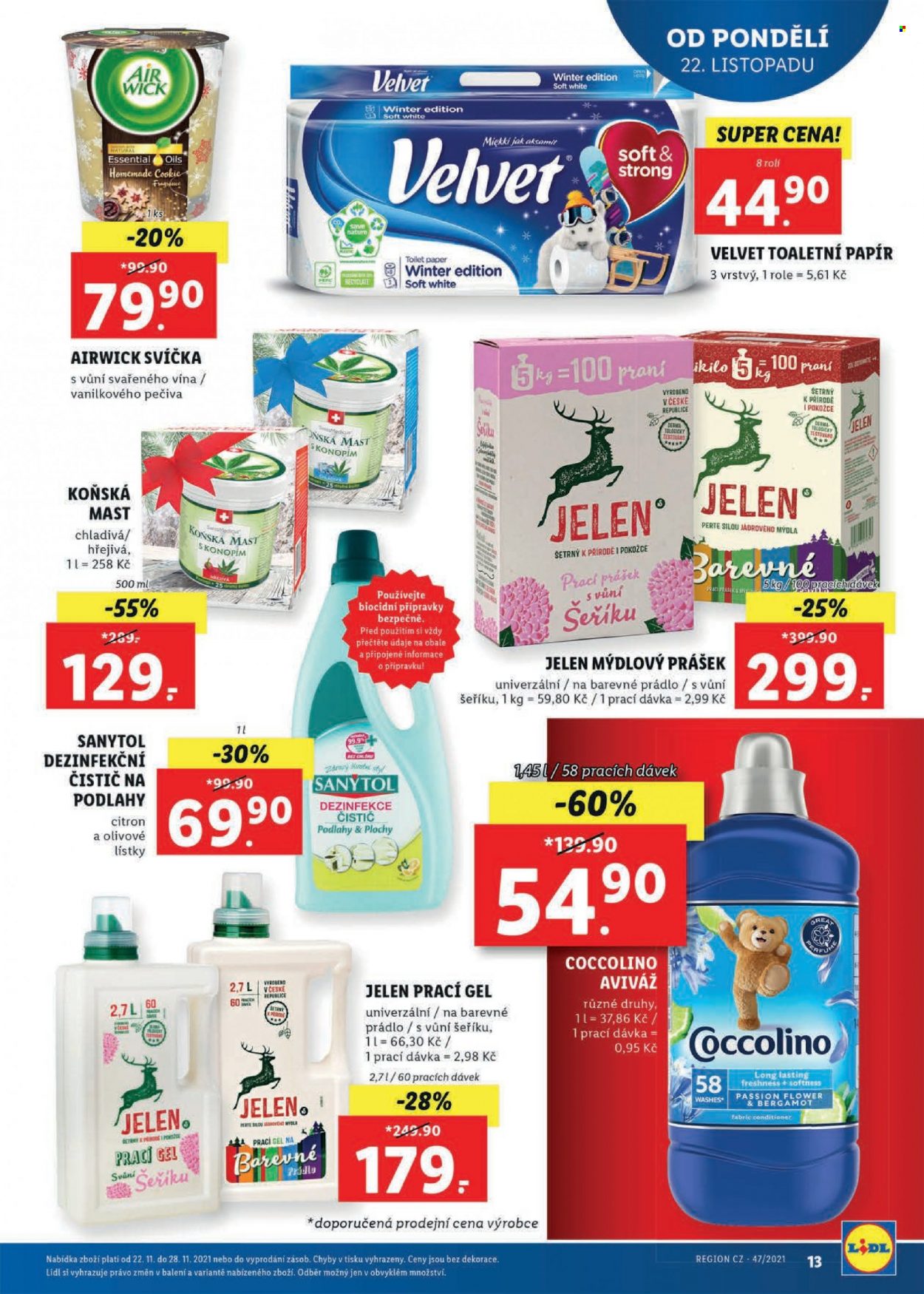 Leták Lidl - 22.11.2021 - 28.11.2021. Strana 13
