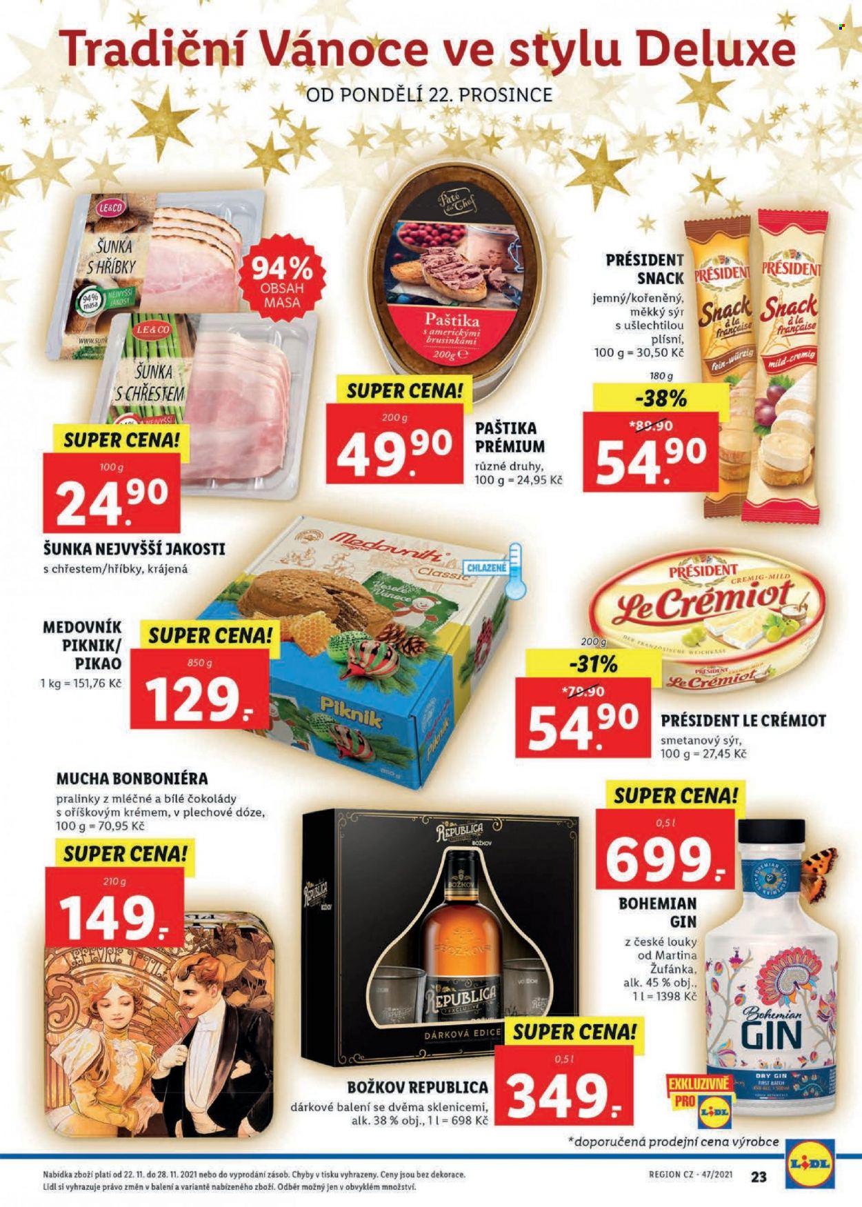 Leták Lidl - 22.11.2021 - 28.11.2021. Strana 23