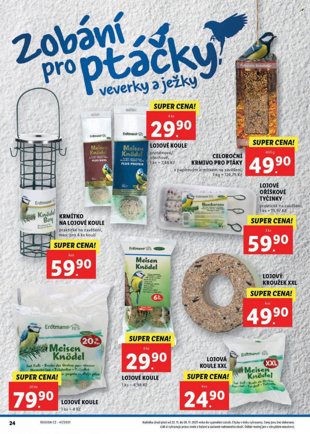 Leták Lidl - 22.11.2021 - 28.11.2021. Strana 24