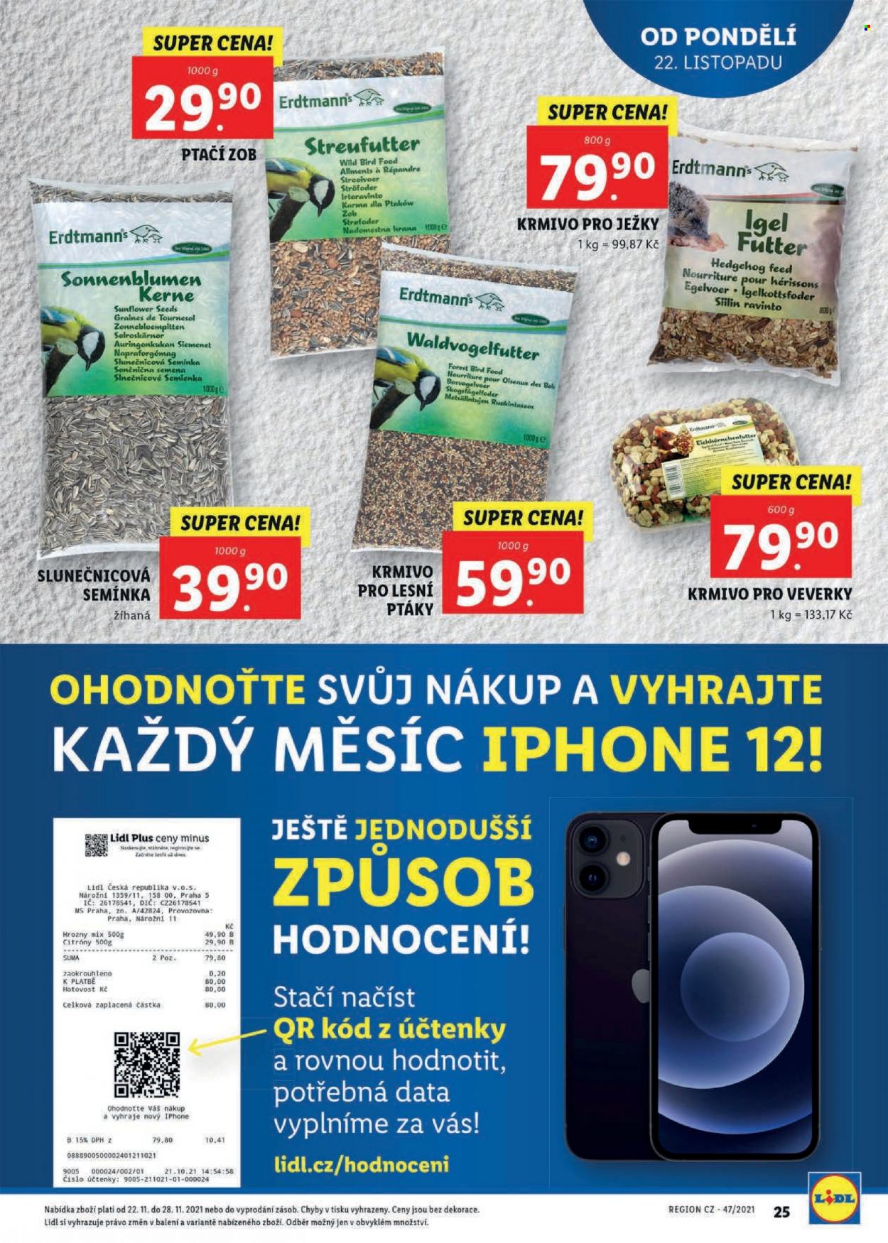 Leták Lidl - 22.11.2021 - 28.11.2021. Strana 25
