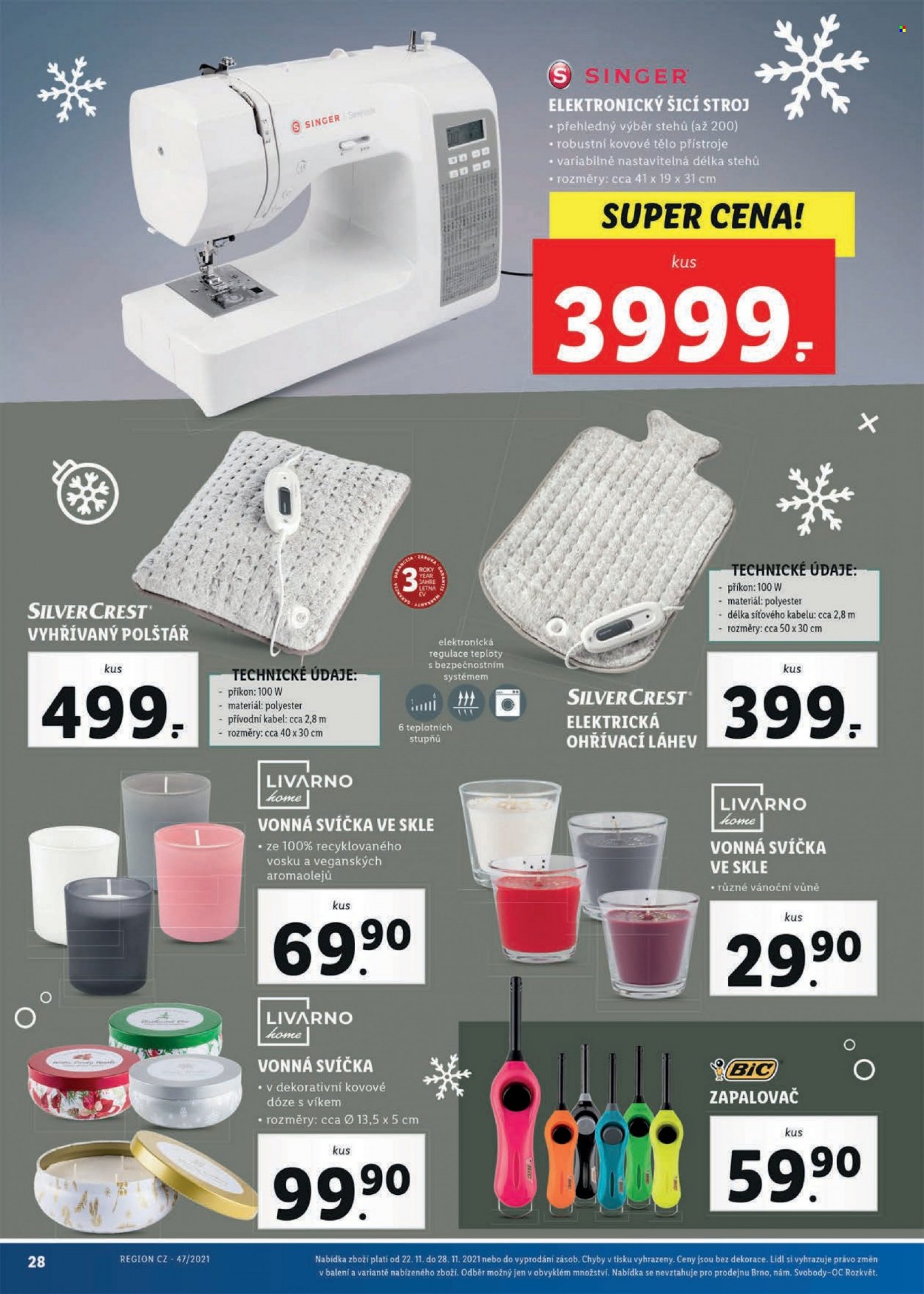 Leták Lidl - 22.11.2021 - 28.11.2021. Strana 28
