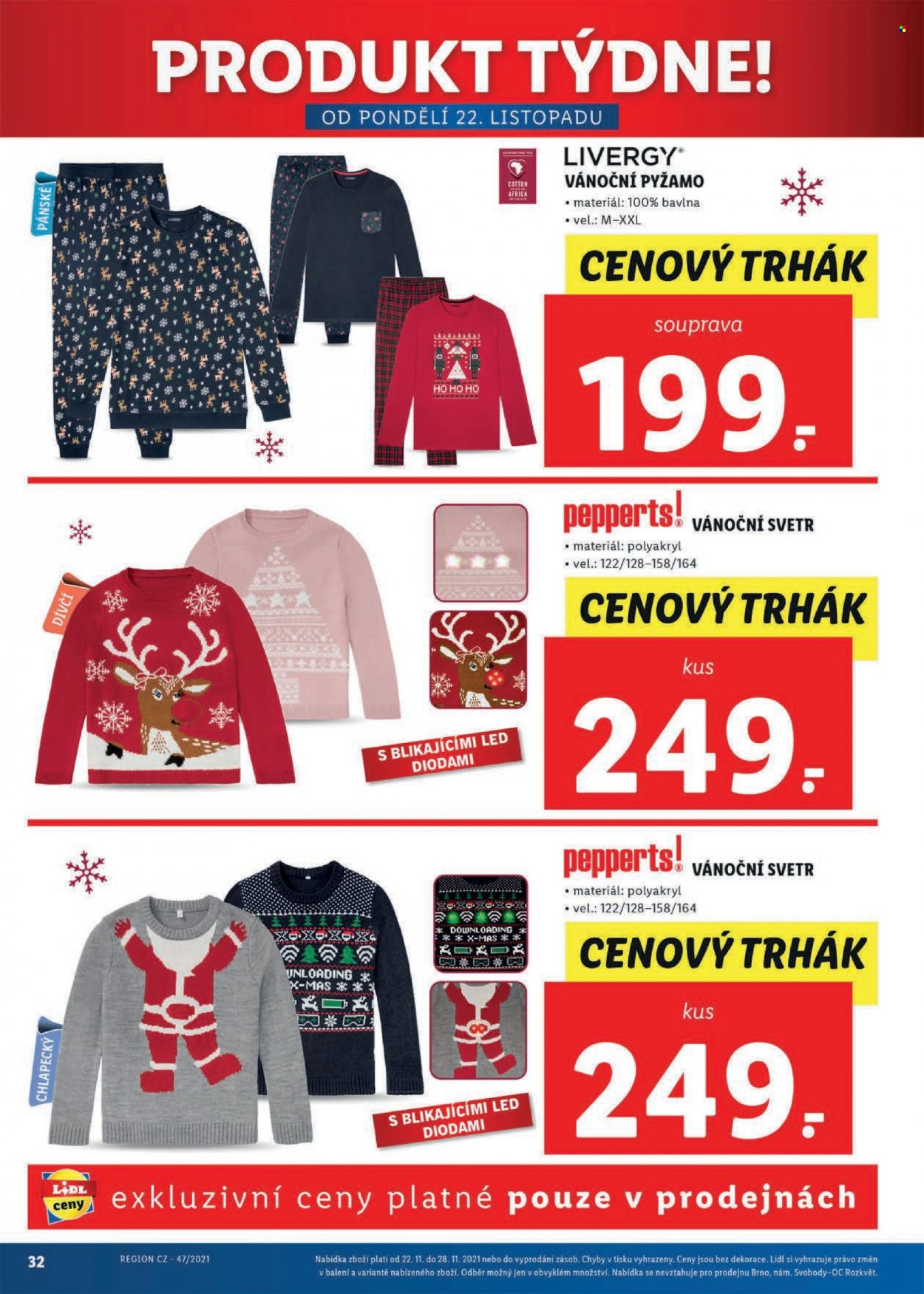 Leták Lidl - 22.11.2021 - 28.11.2021. Strana 32