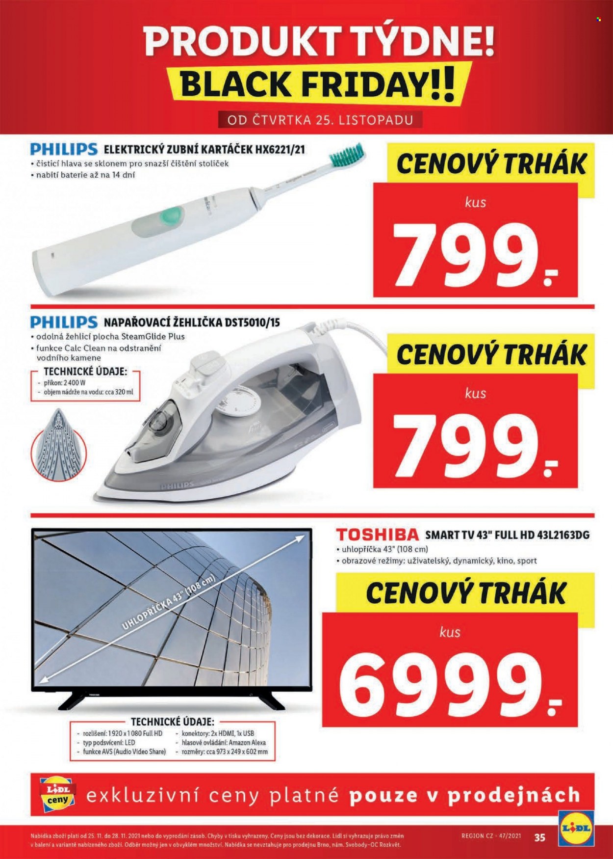 Leták Lidl - 22.11.2021 - 28.11.2021. Strana 35