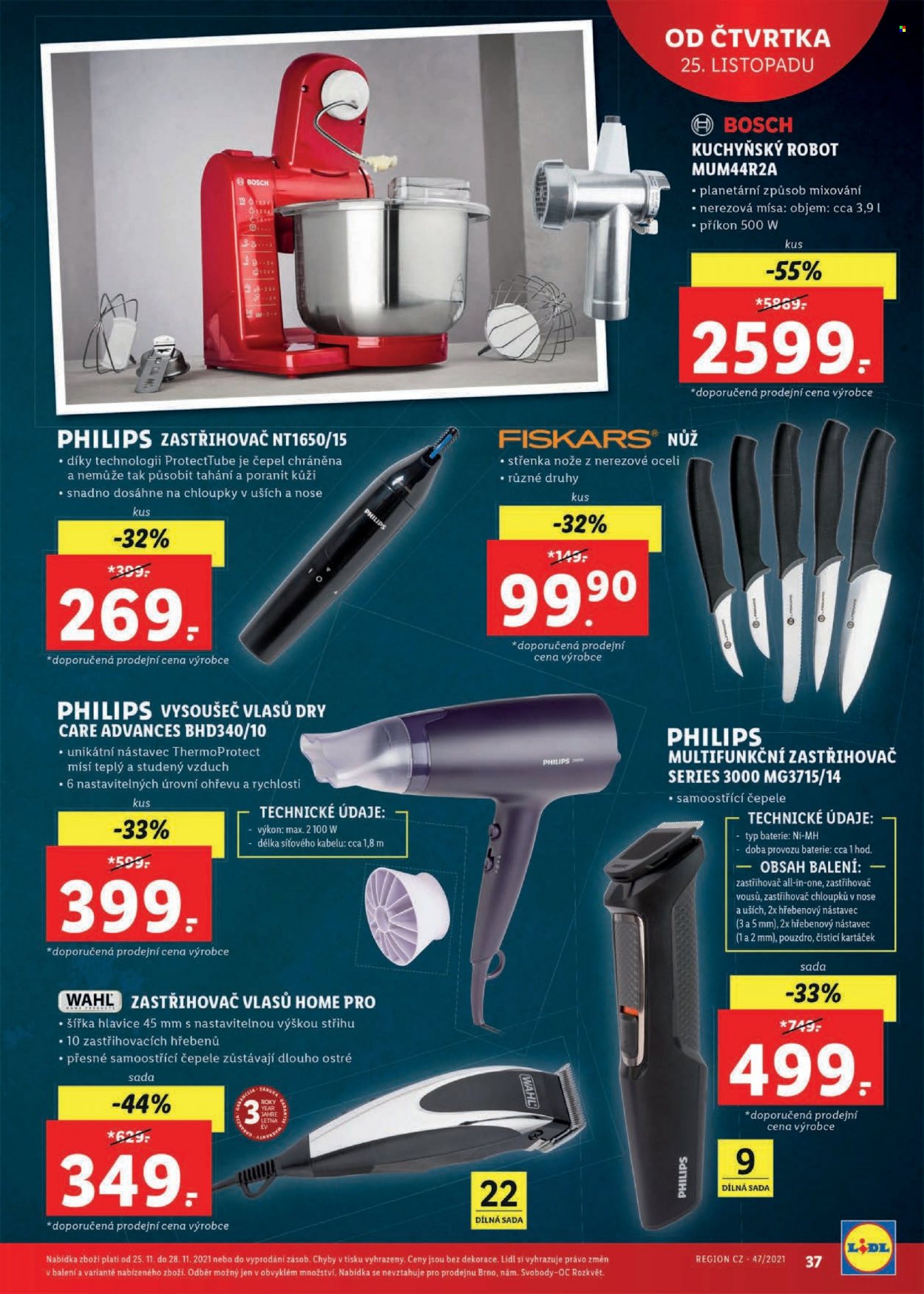 Leták Lidl - 22.11.2021 - 28.11.2021. Strana 37