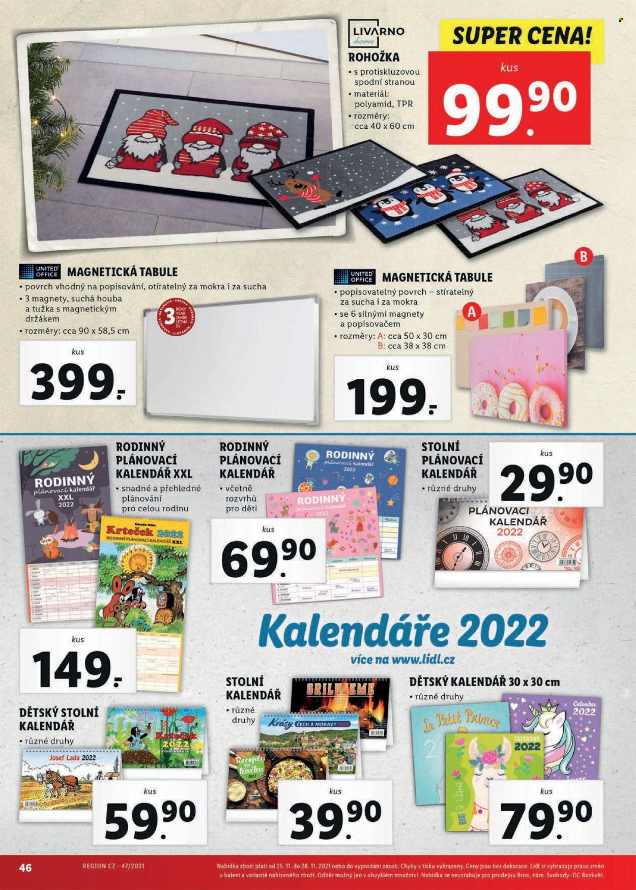 Leták Lidl - 22.11.2021 - 28.11.2021. Strana 46
