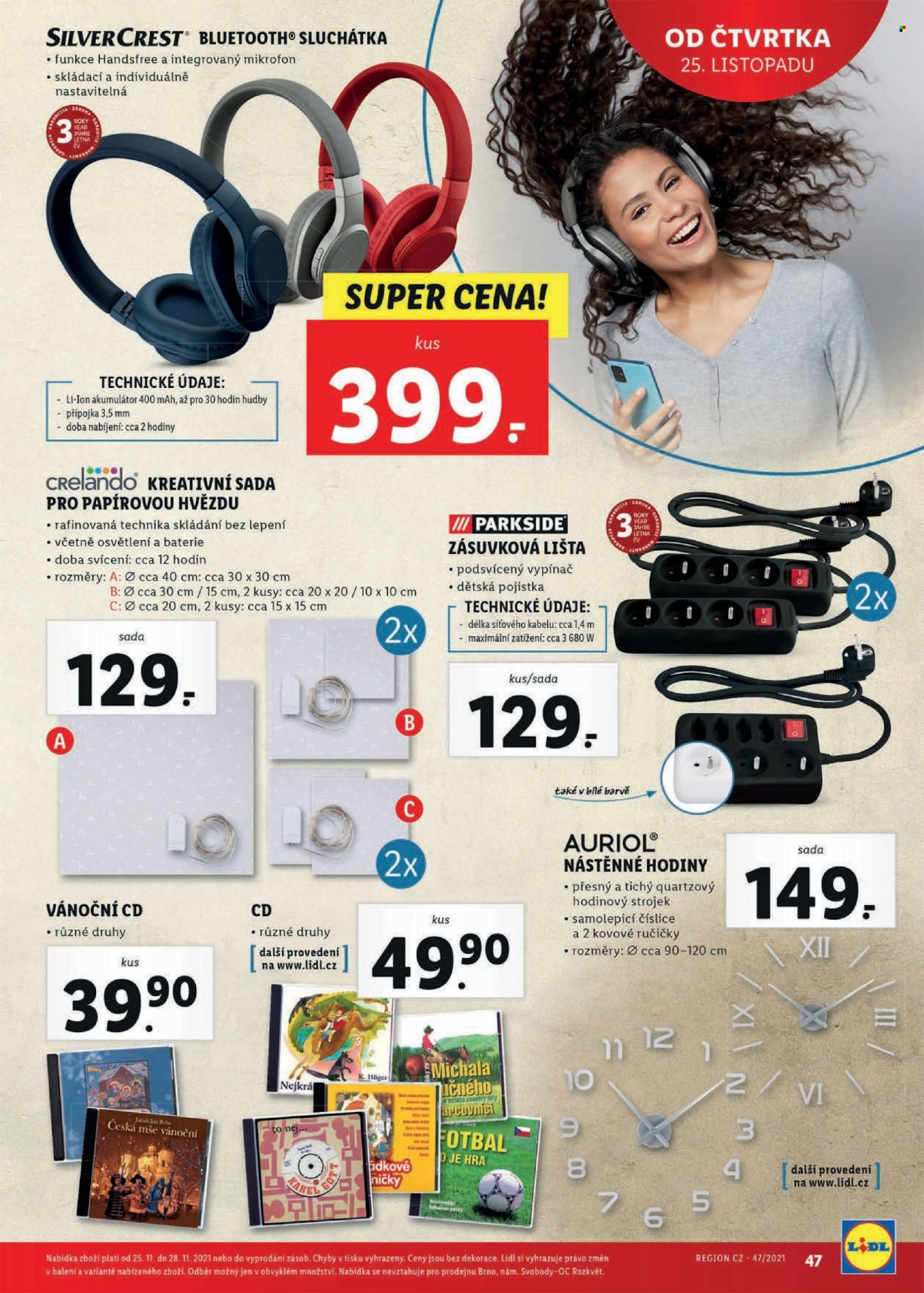 Leták Lidl - 22.11.2021 - 28.11.2021. Strana 47