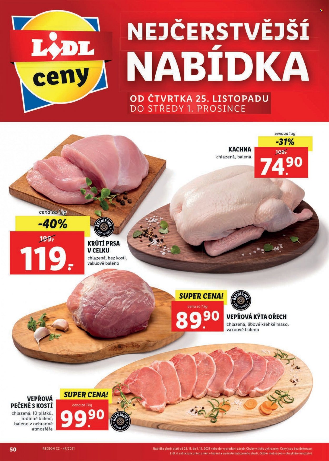 Leták Lidl - 22.11.2021 - 28.11.2021. Strana 50