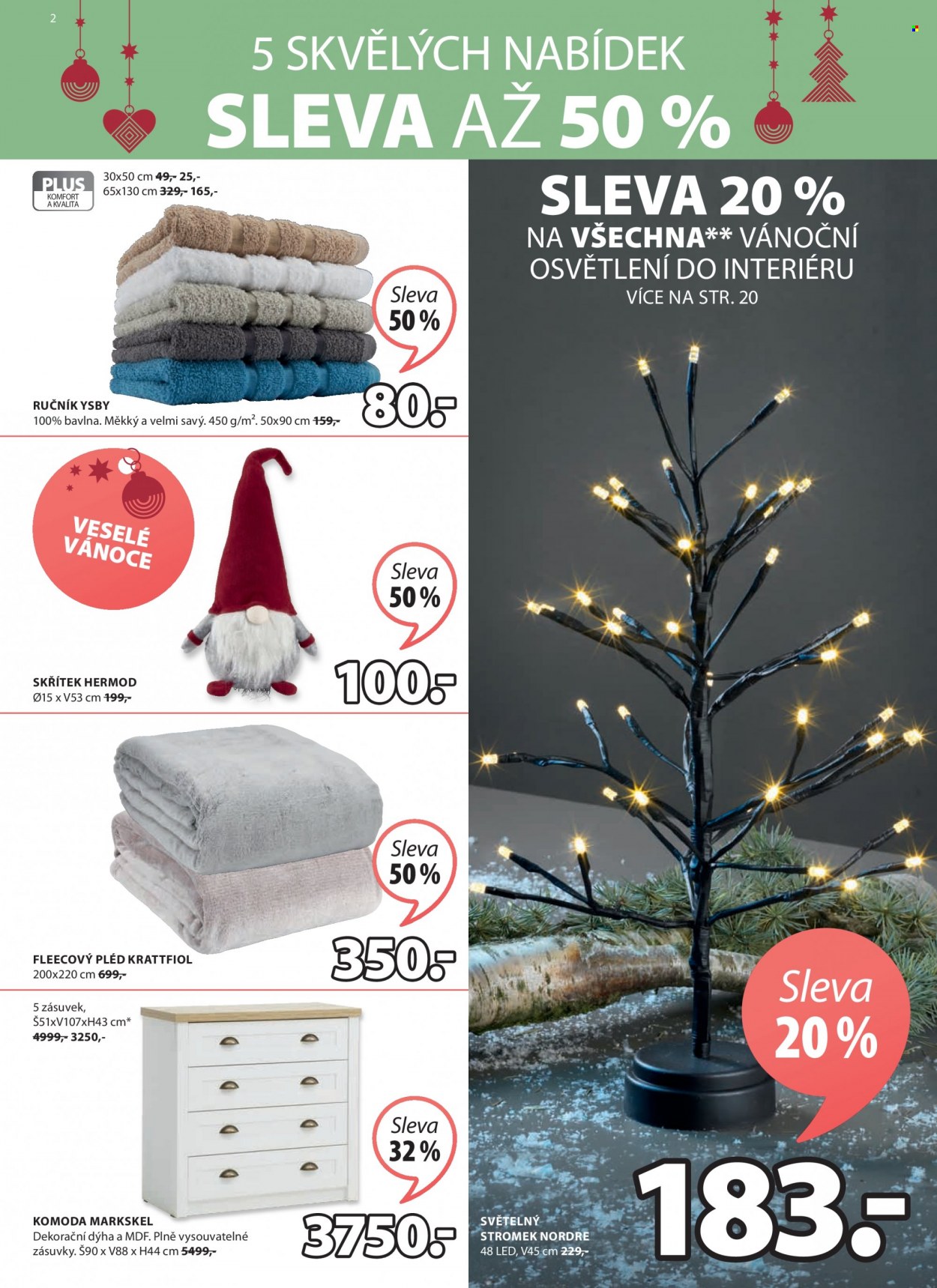 Leták JYSK - 18.11.2021 - 5.12.2021. Strana 2