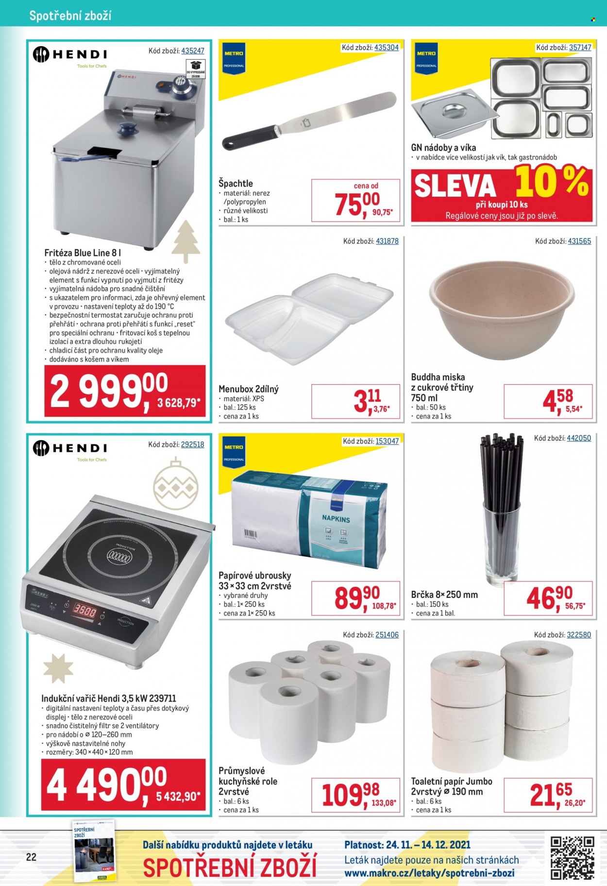 Leták MAKRO - 24.11.2021 - 14.12.2021. Strana 22
