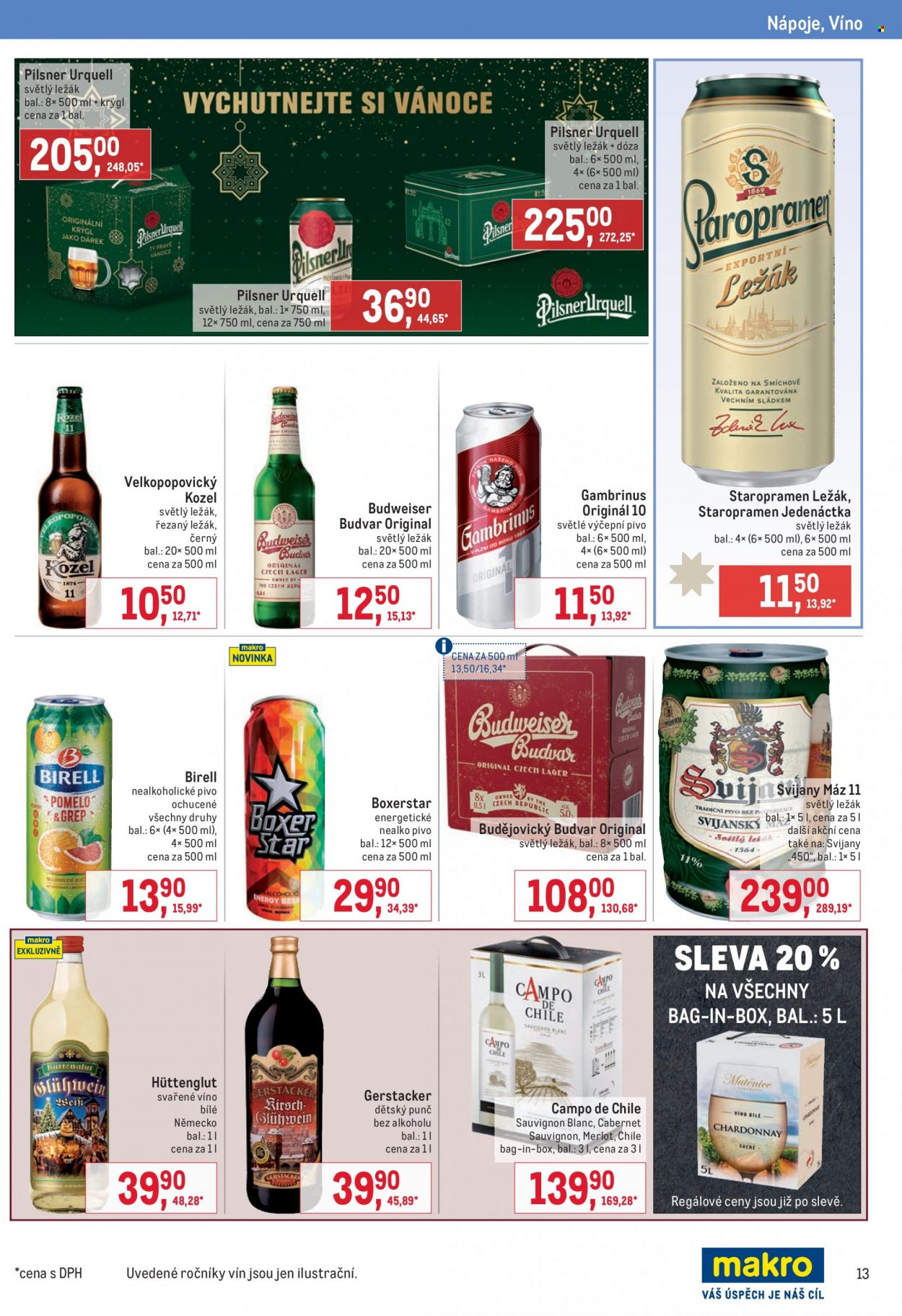 Leták MAKRO - 24.11.2021 - 14.12.2021. Strana 13