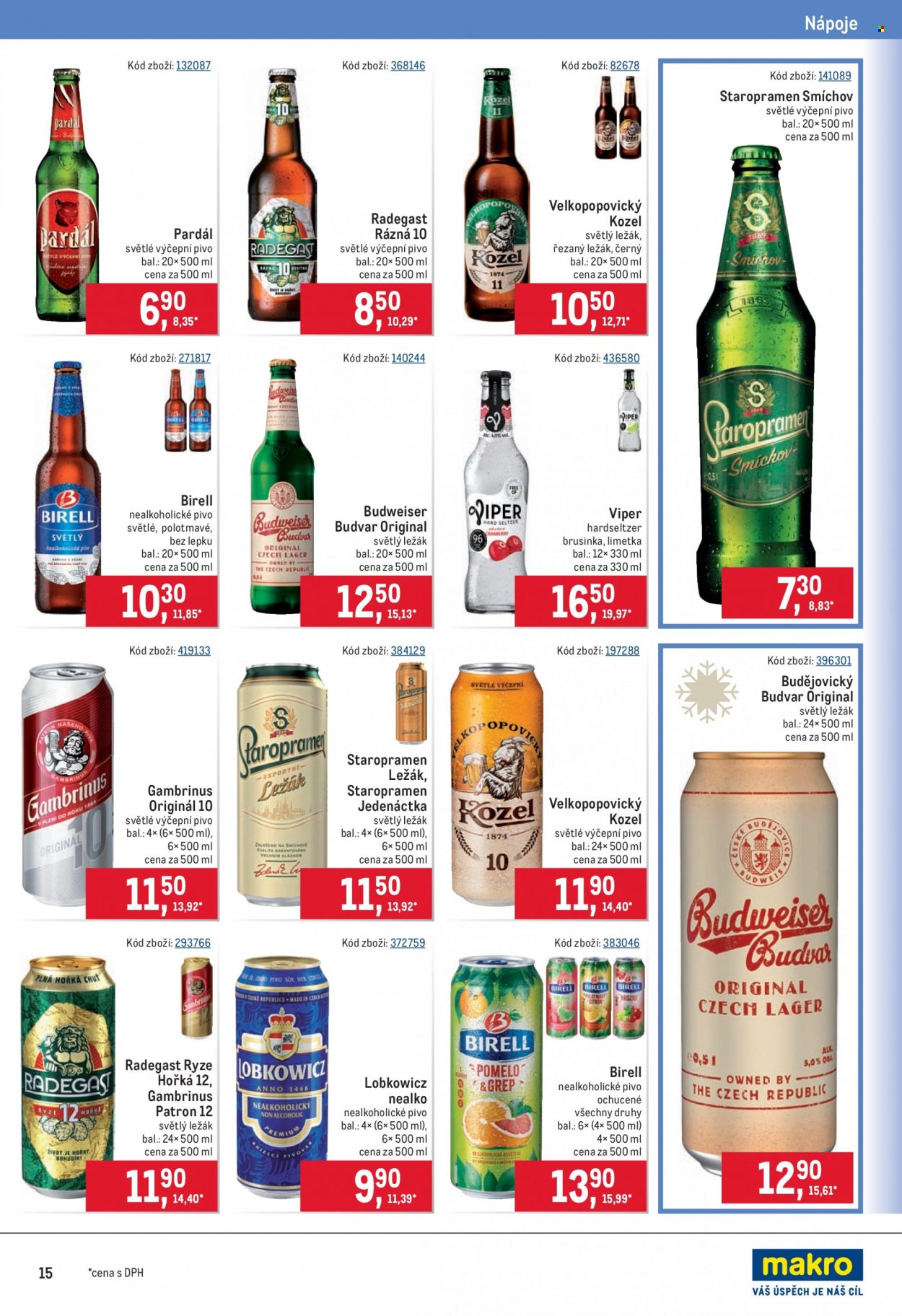 Leták MAKRO - 24.11.2021 - 14.12.2021. Strana 15