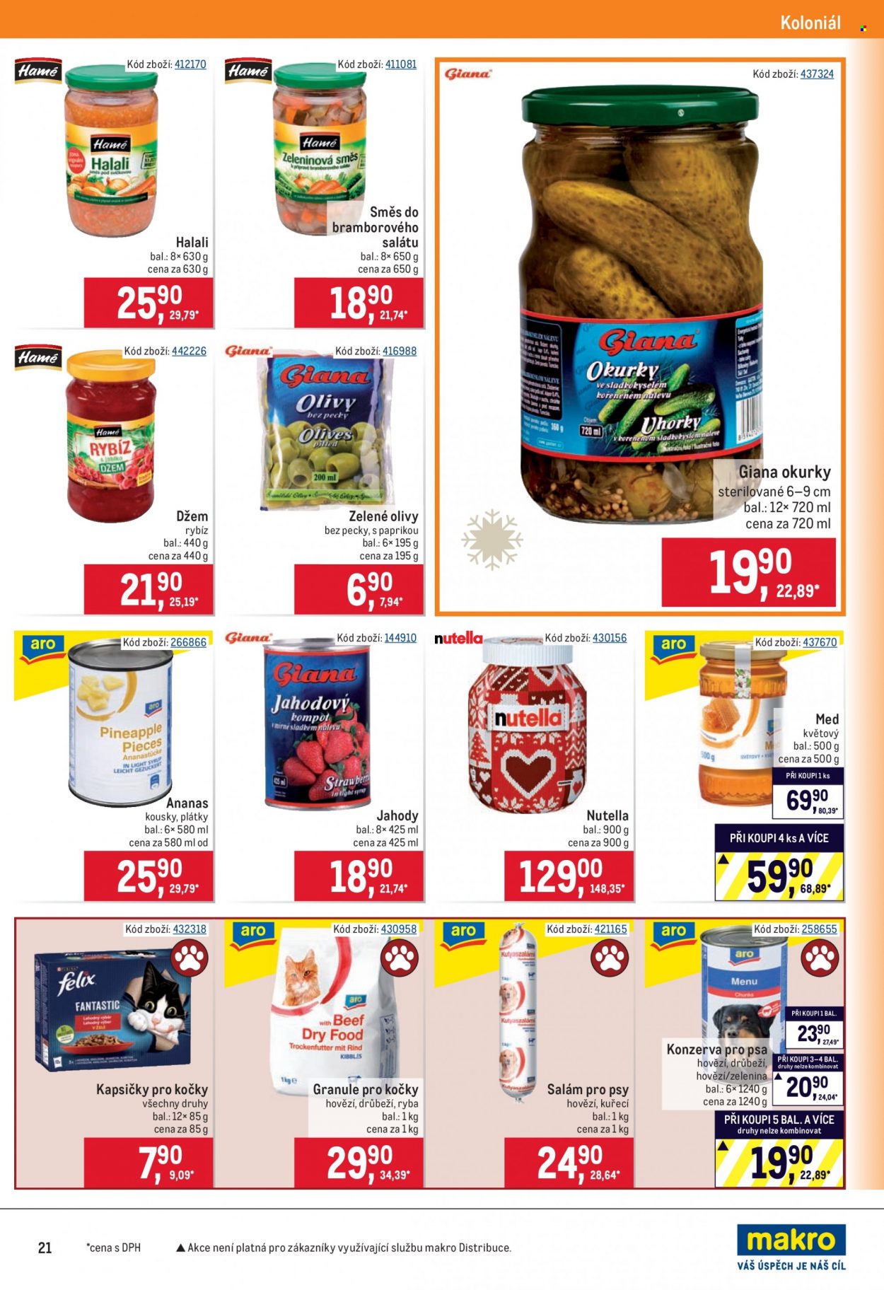 Leták MAKRO - 24.11.2021 - 14.12.2021. Strana 21