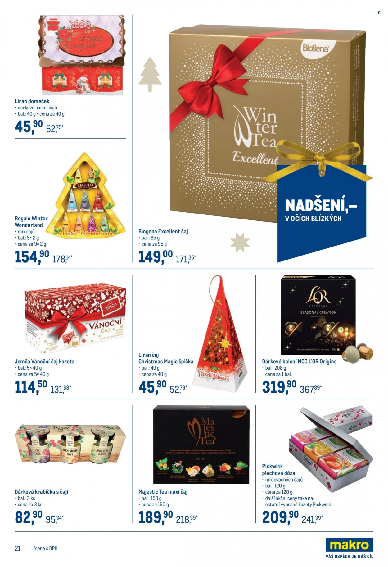 Leták MAKRO - 24.11.2021 - 4.1.2022. Strana 21