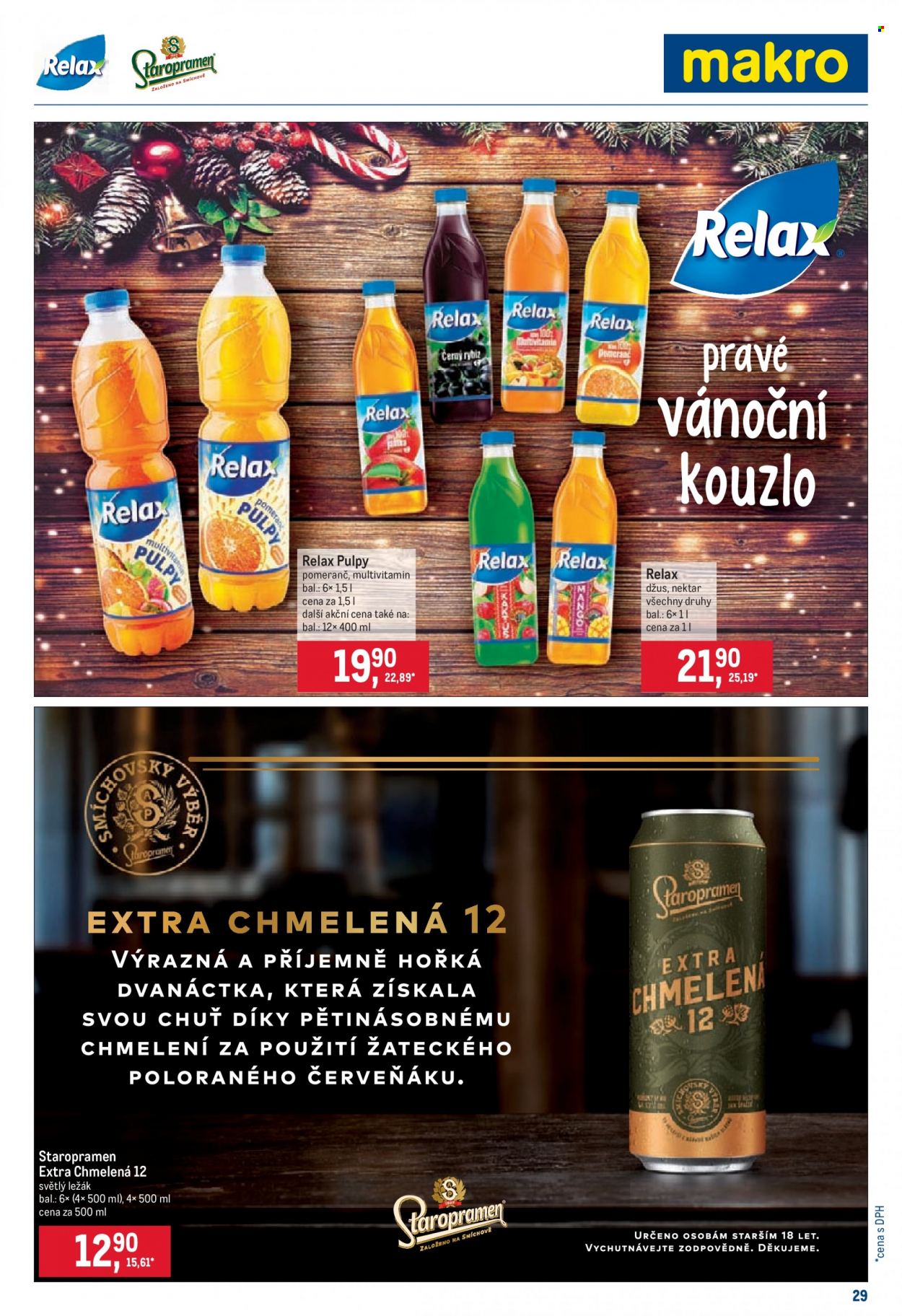 Leták MAKRO - 24.11.2021 - 4.1.2022. Strana 29