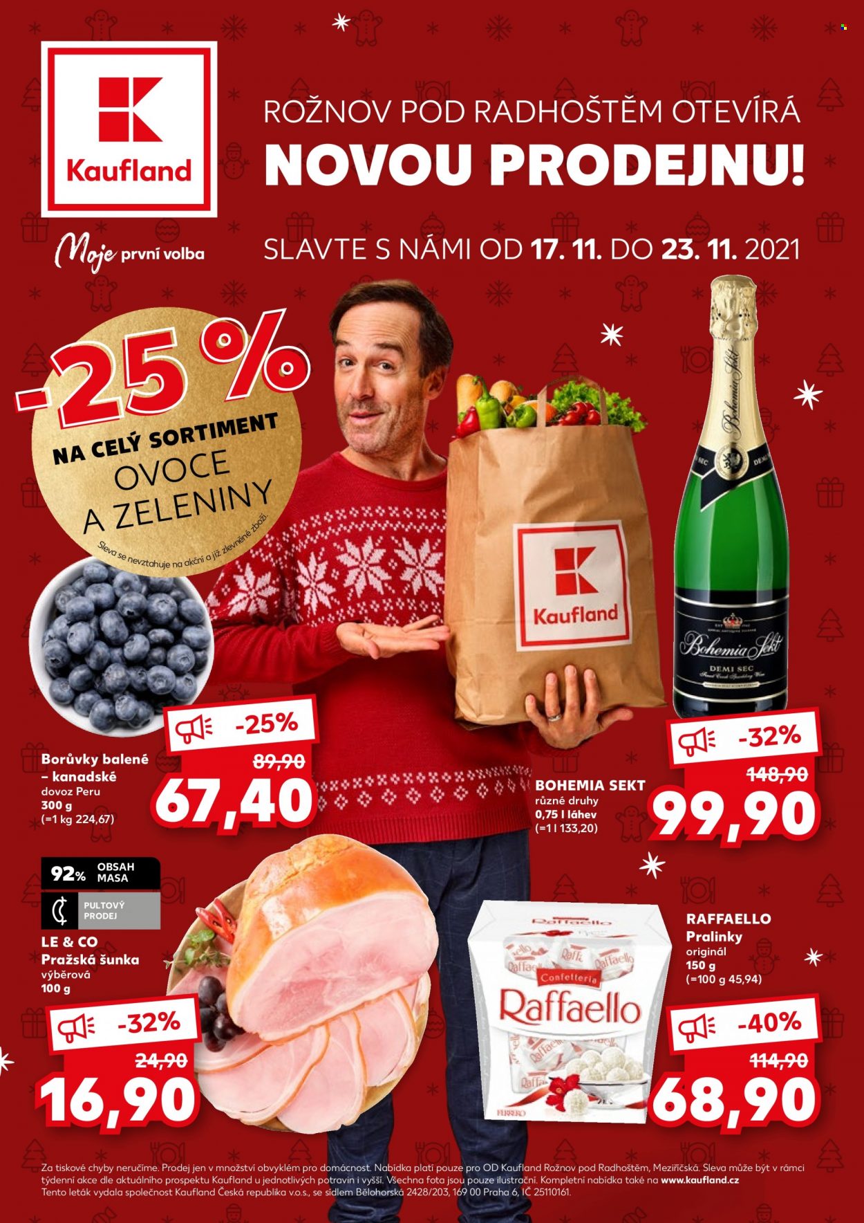 Leták Kaufland - 17.11.2021 - 23.11.2021. Strana 1