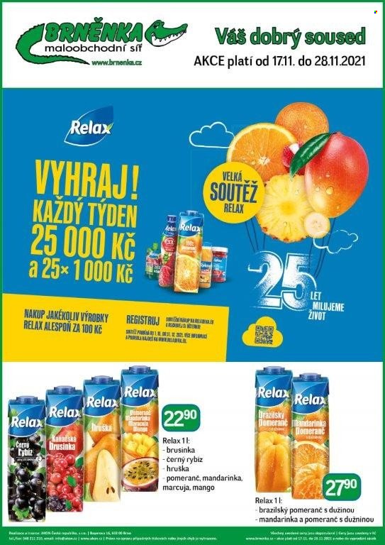 Leták Brněnka - 17.11.2021 - 28.11.2021. Strana 17