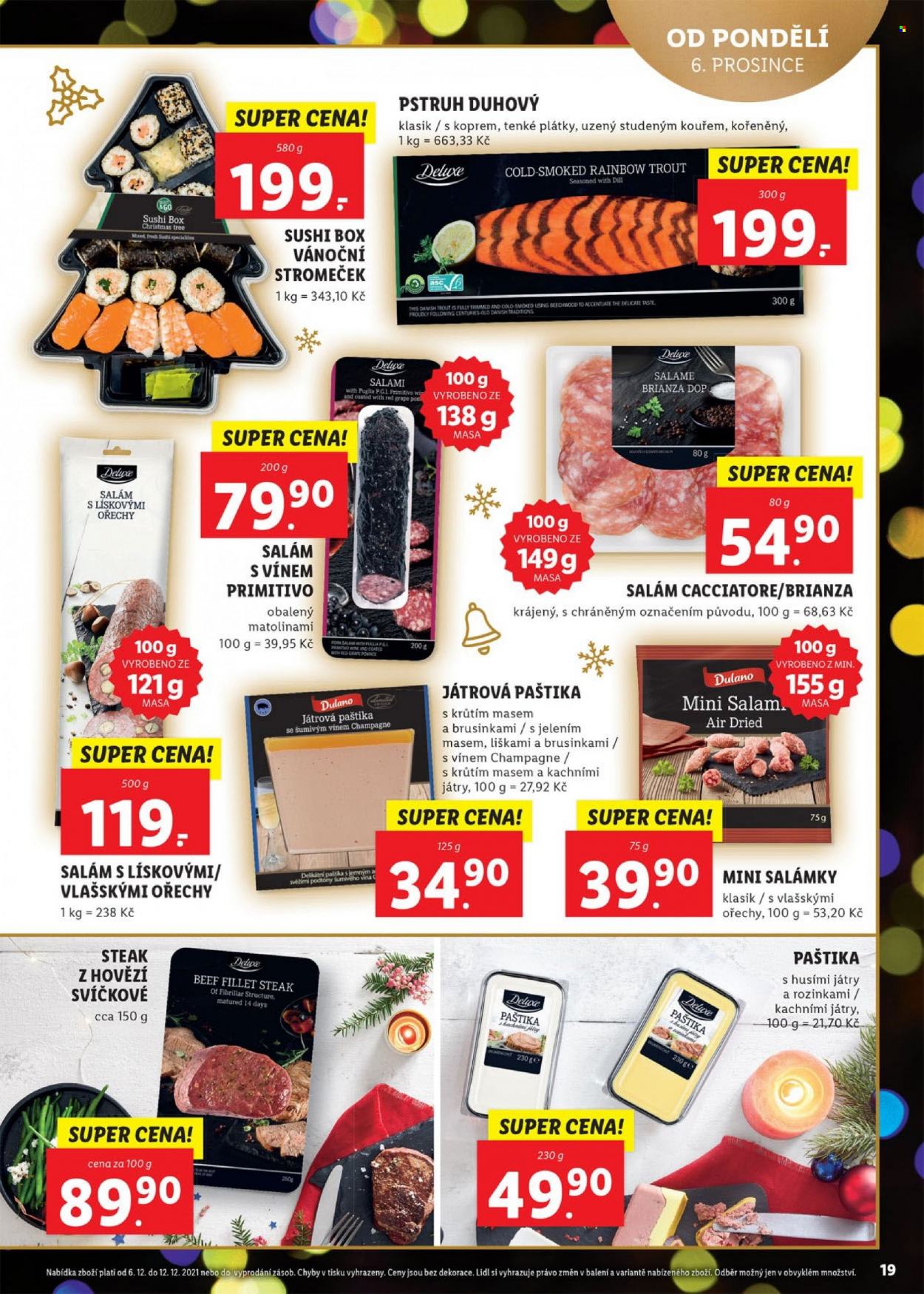 Leták Lidl - 22.11.2021 - 26.12.2021. Strana 19