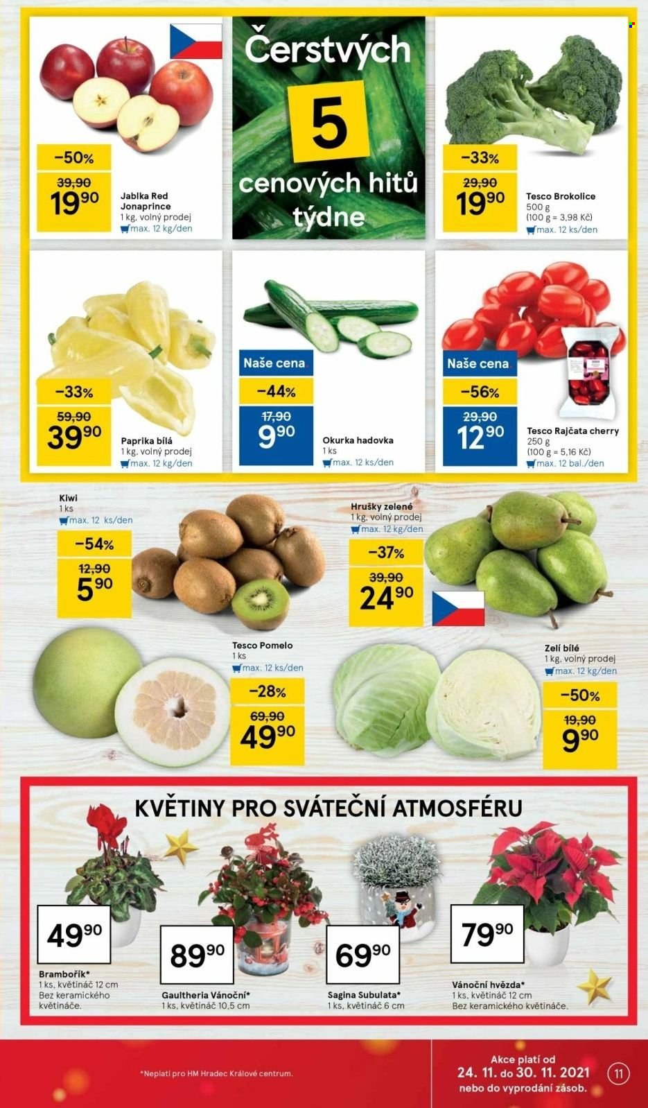 Leták TESCO - 24.11.2021 - 30.11.2021. Strana 11