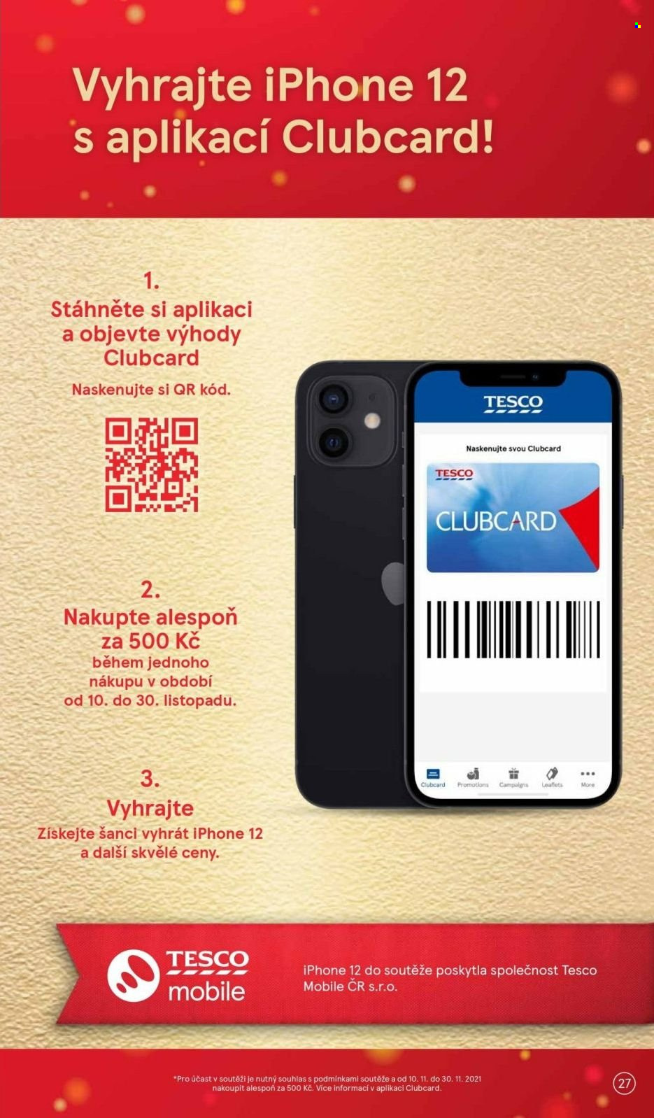 Leták TESCO - 24.11.2021 - 30.11.2021. Strana 27