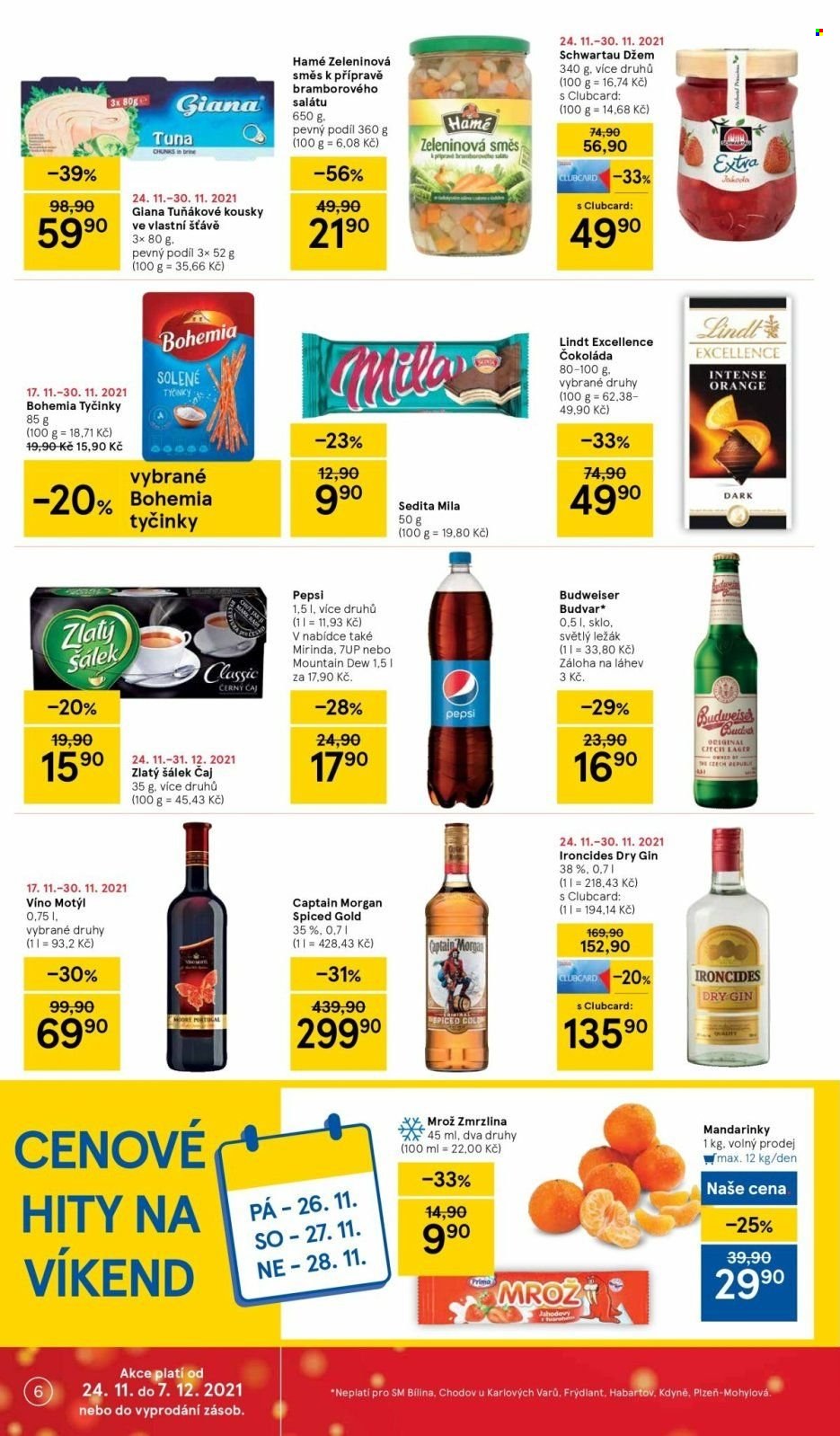 Leták TESCO supermarket - 24.11.2021 - 30.11.2021. Strana 6