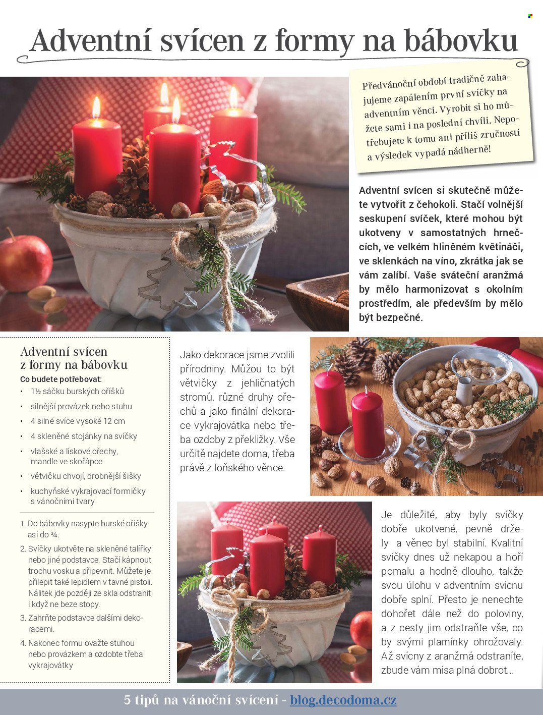Leták decoDoma. Strana 6