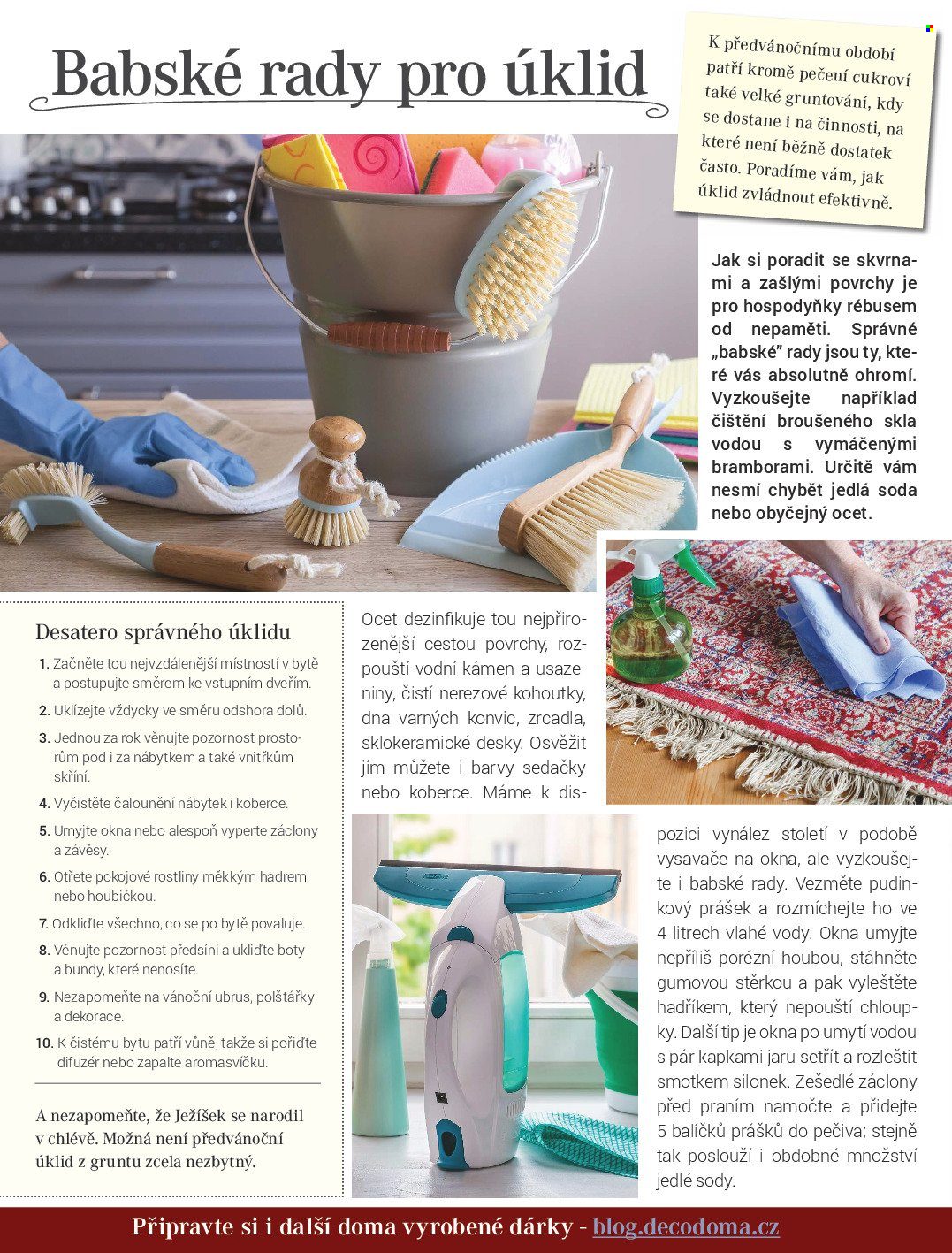 Leták decoDoma. Strana 26