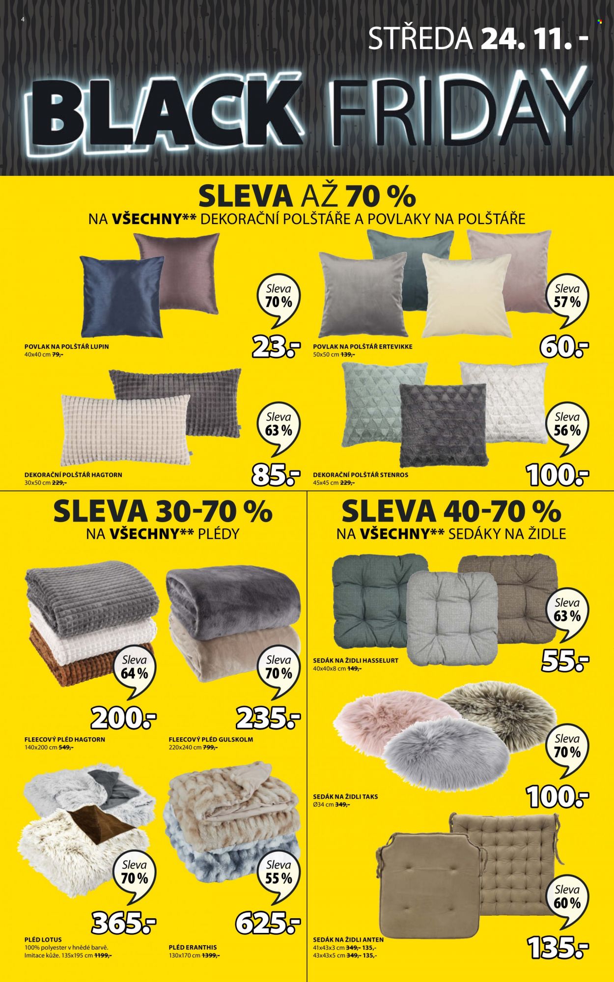 Leták JYSK - 24.11.2021 - 28.11.2021. Strana 4