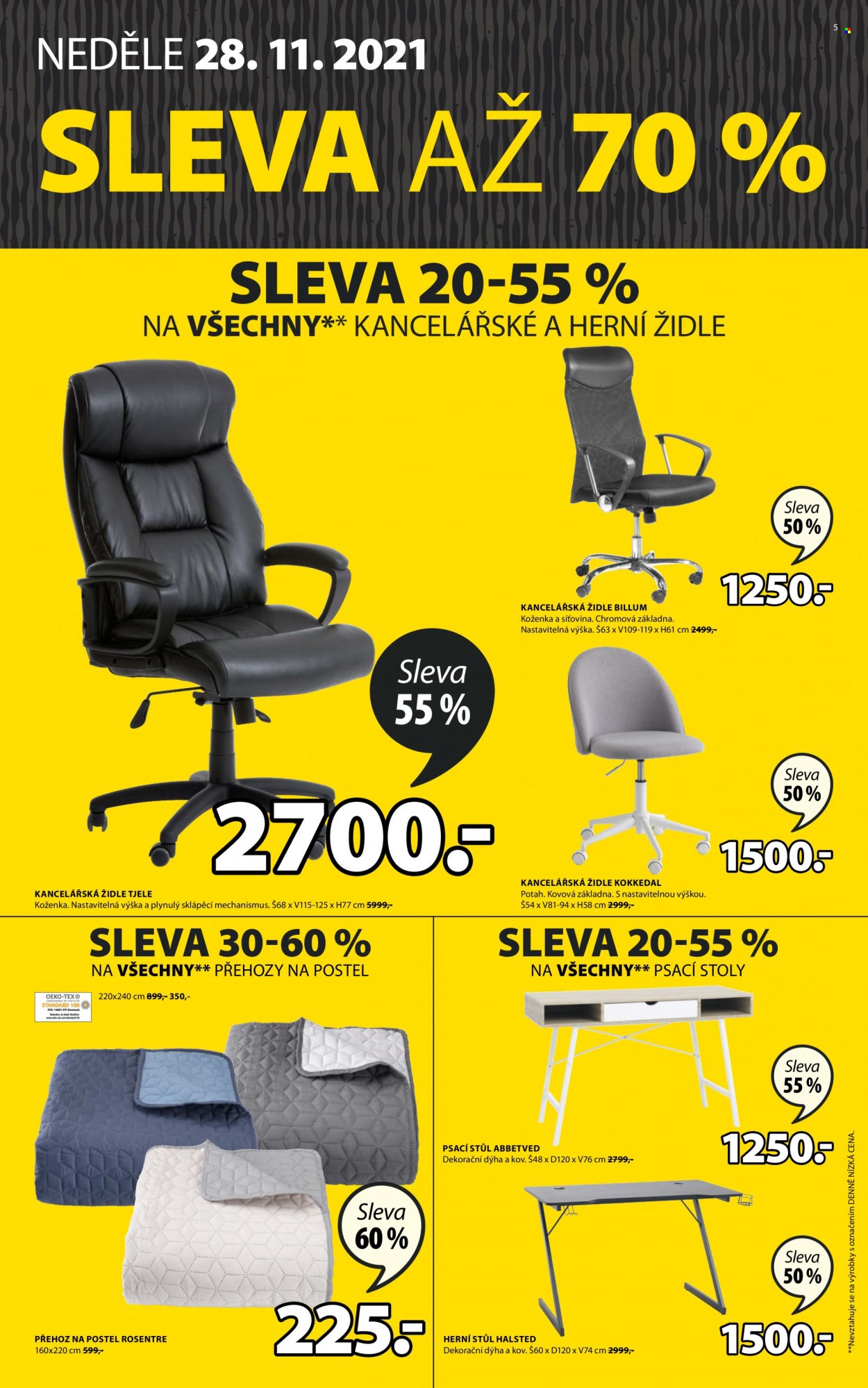 Leták JYSK - 24.11.2021 - 28.11.2021. Strana 5