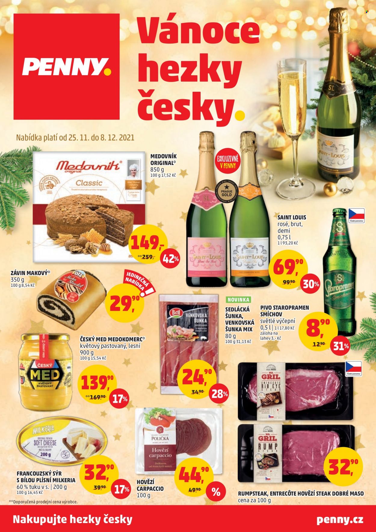 Leták PENNY - 25.11.2021 - 8.12.2021. Strana 1