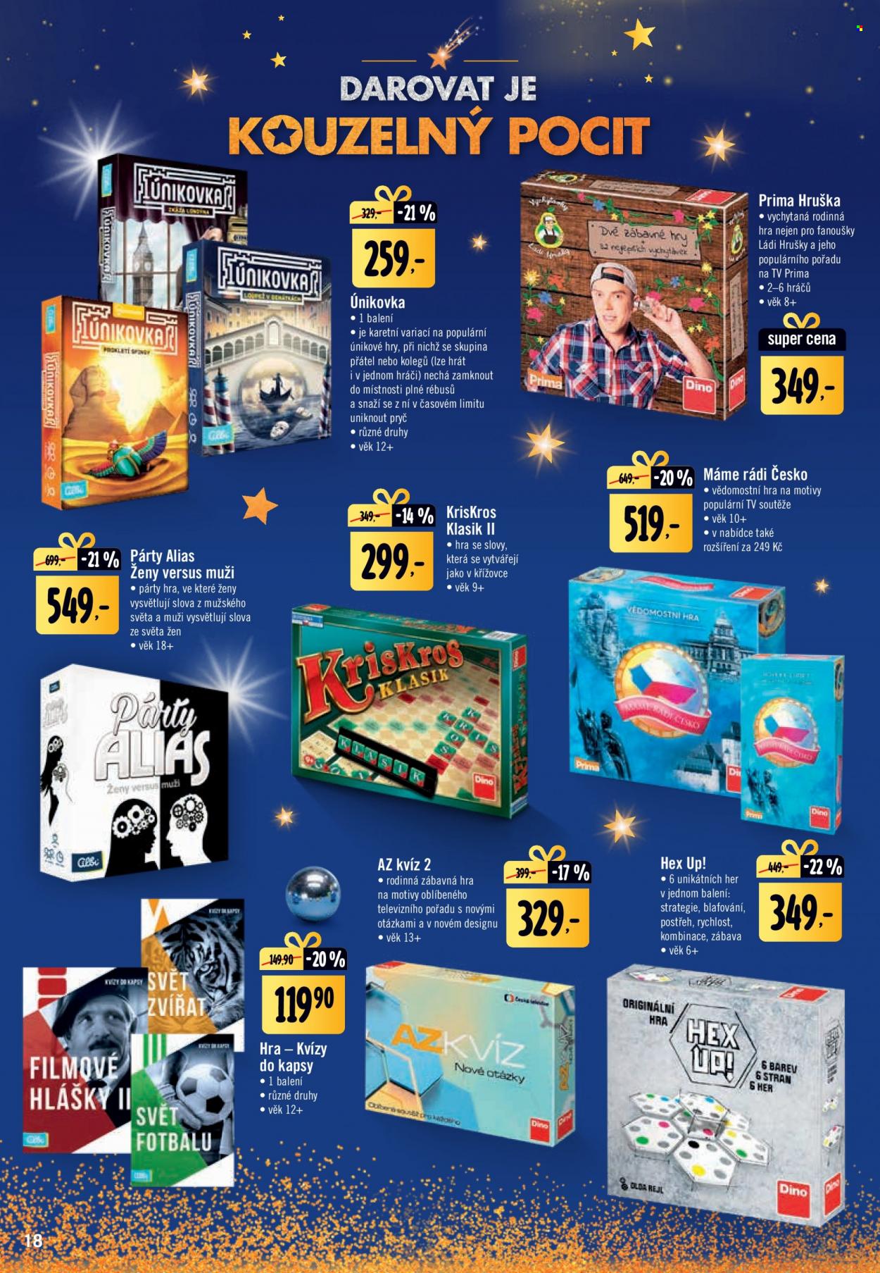 Leták Albert Hypermarket - 24.11.2021 - 7.12.2021. Strana 18