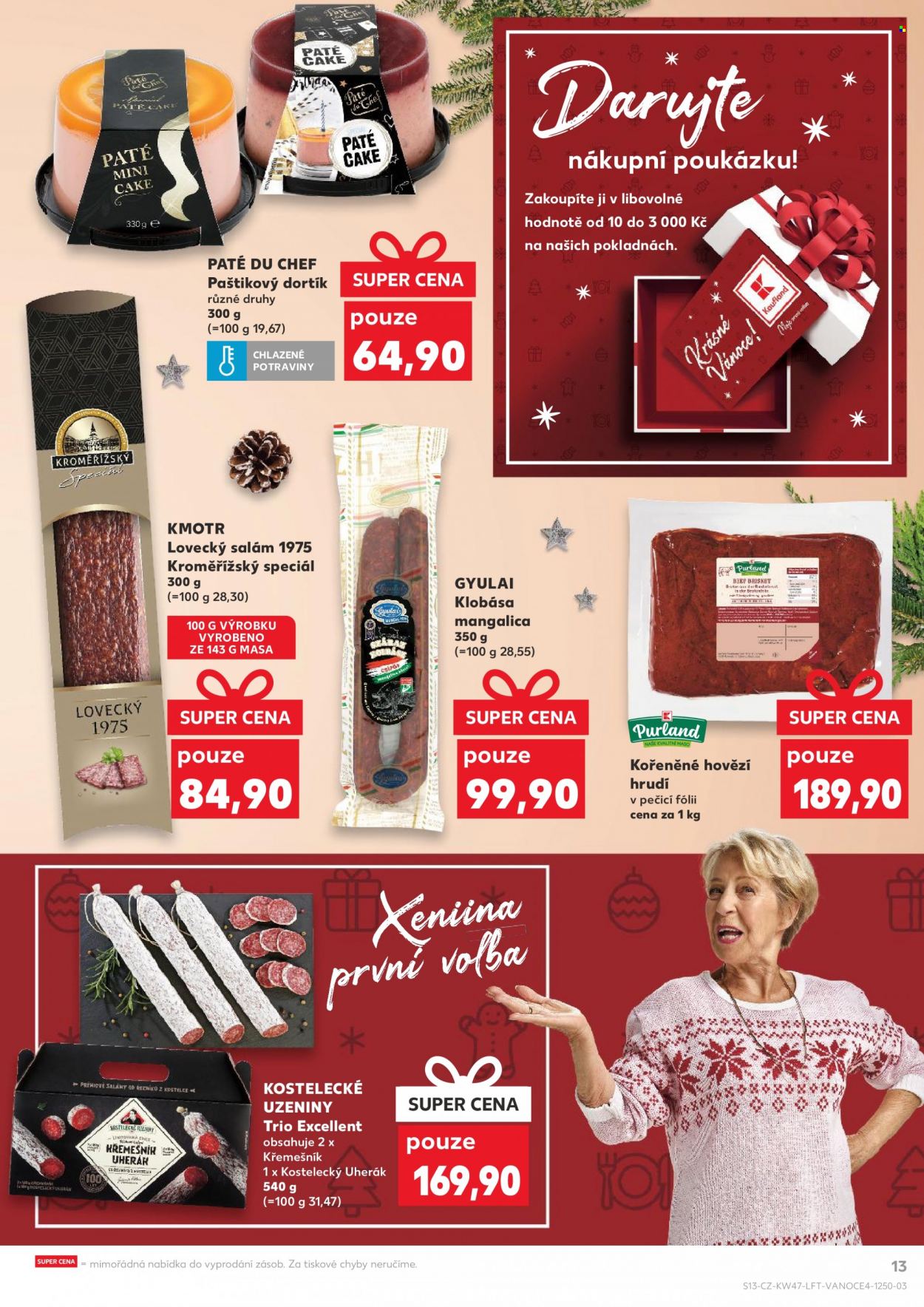 Leták Kaufland - 24.11.2021 - 30.11.2021. Strana 13