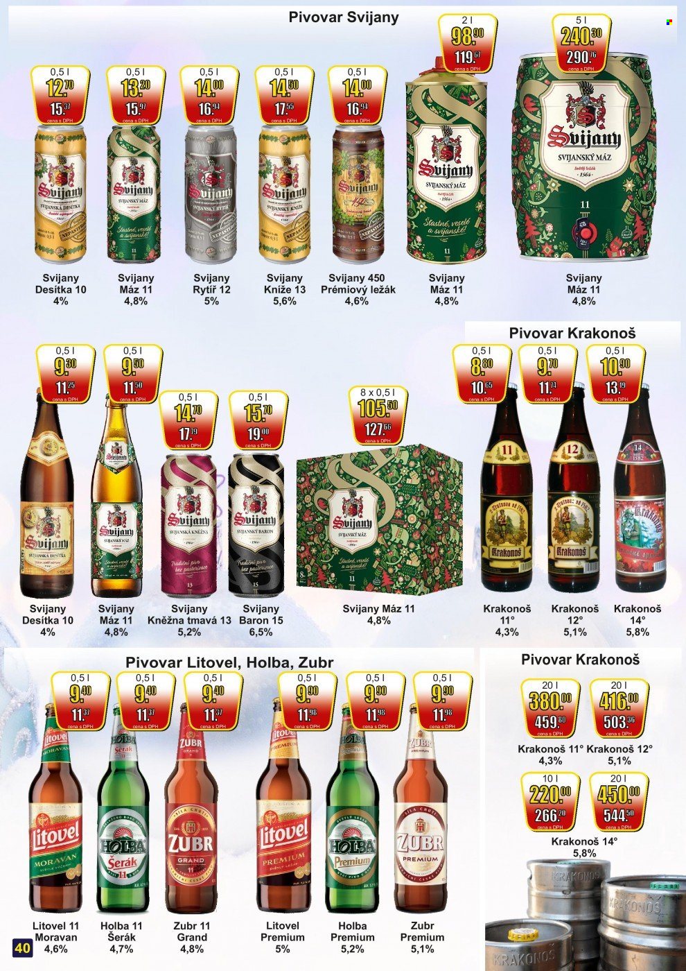 Leták Adam velkoobchod Šternberk - 1.12.2021 - 31.12.2021. Strana 40