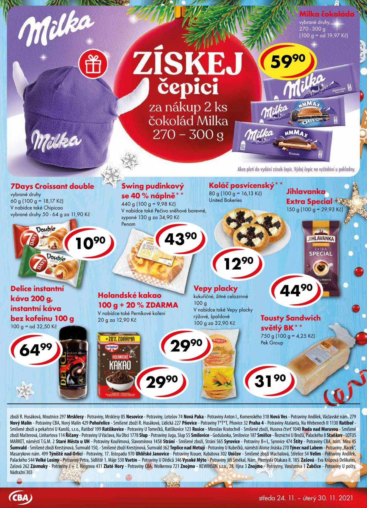 Leták CBA Premium - 24.11.2021 - 30.11.2021. Strana 7