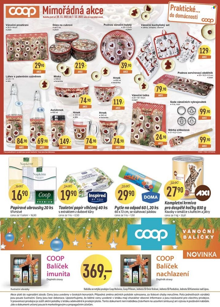 Leták coop TUTY - 24.11.2021 - 7.12.2021. Strana 9
