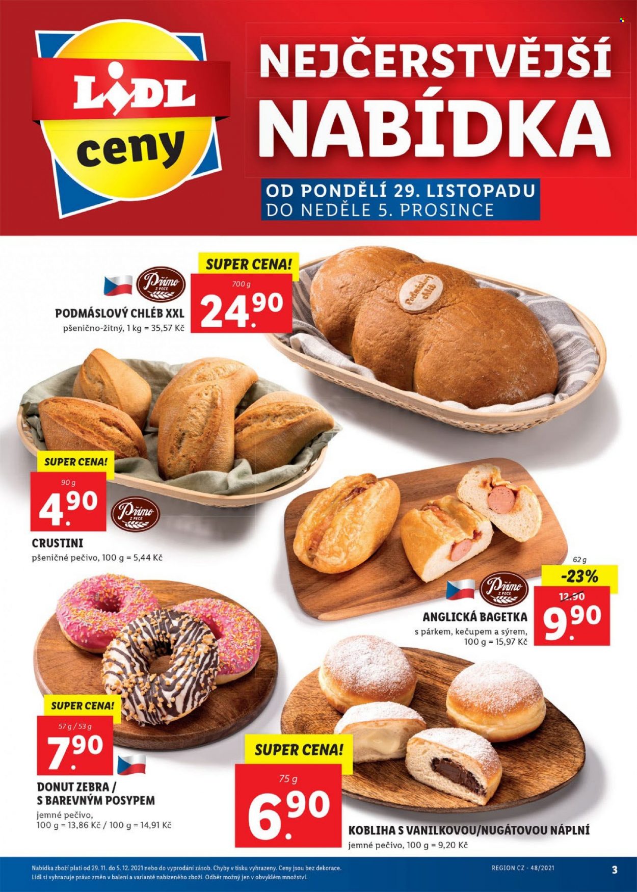 Leták Lidl - 29.11.2021 - 5.12.2021. Strana 3