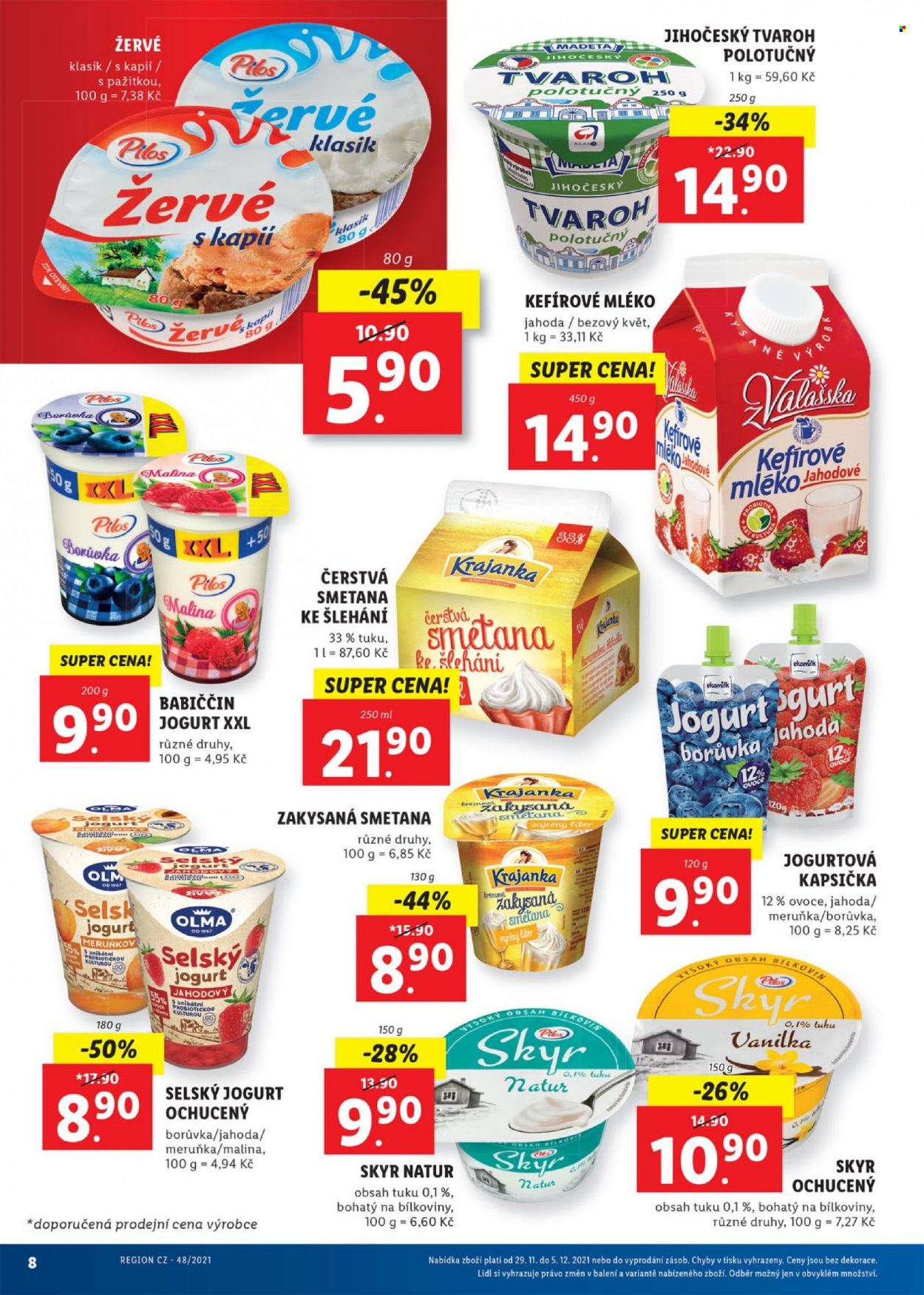 Leták Lidl - 29.11.2021 - 5.12.2021. Strana 8