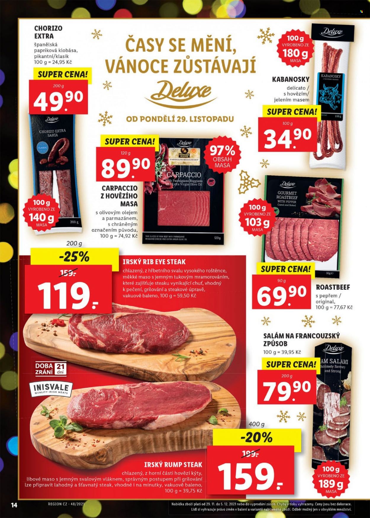 Leták Lidl - 29.11.2021 - 5.12.2021. Strana 14