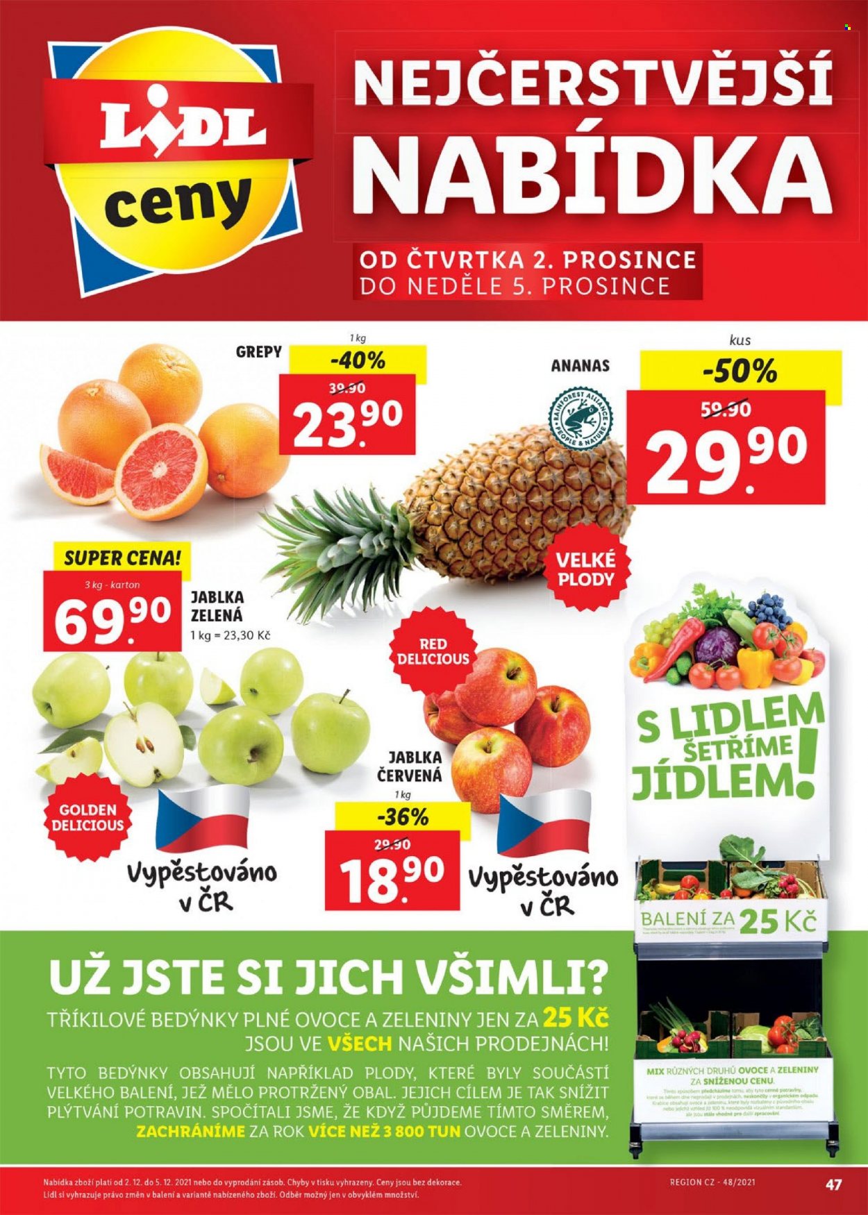 Leták Lidl - 29.11.2021 - 5.12.2021. Strana 47