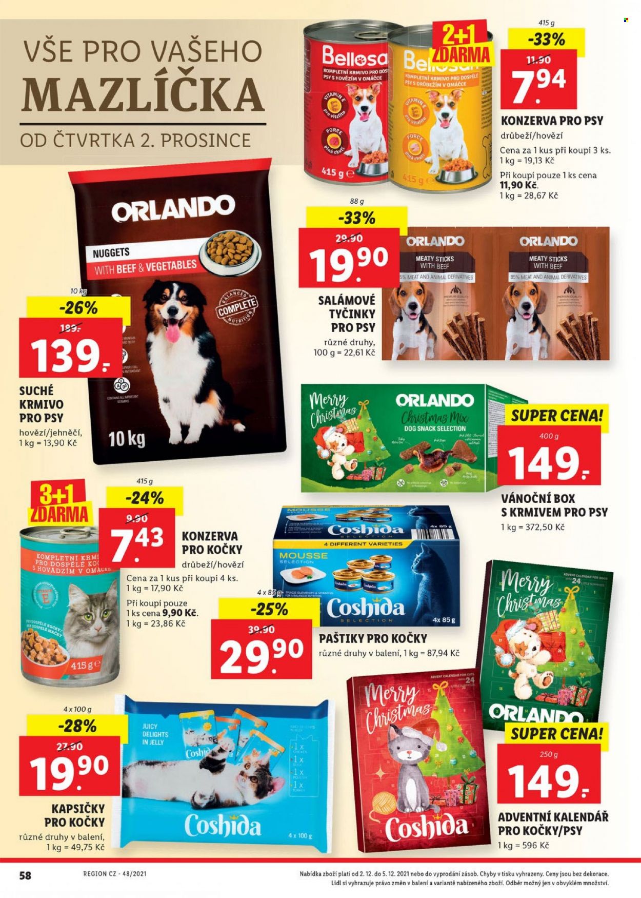 Leták Lidl - 29.11.2021 - 5.12.2021. Strana 58