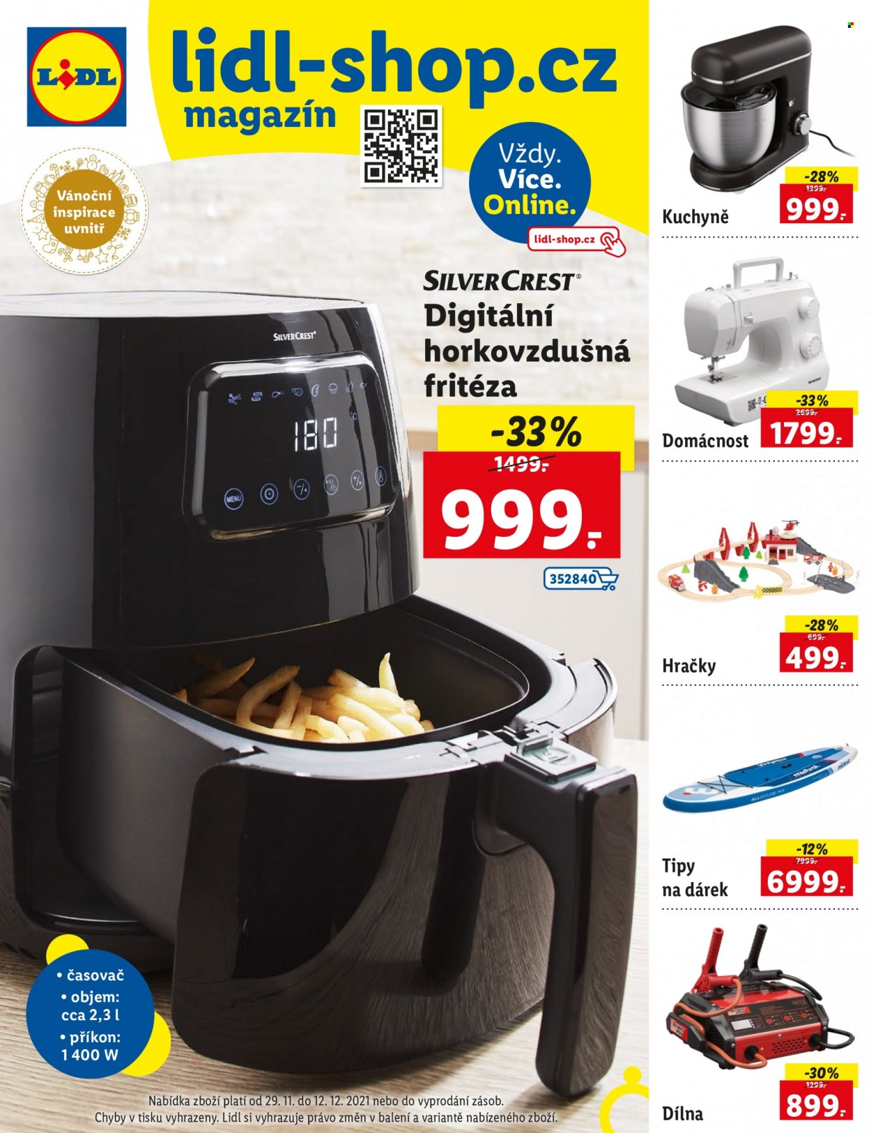 Leták Lidl - 29.11.2021 - 12.12.2021. Strana 1
