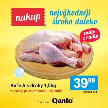 Leták Qanto market - 26.11.2021 - 28.11.2021.