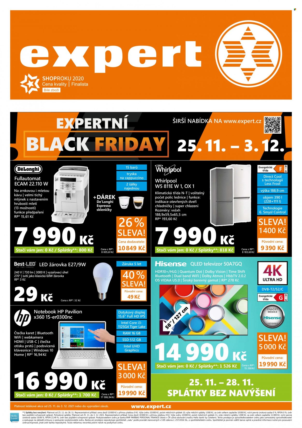 Leták Expert - 25.11.2021 - 3.12.2021. Strana 1
