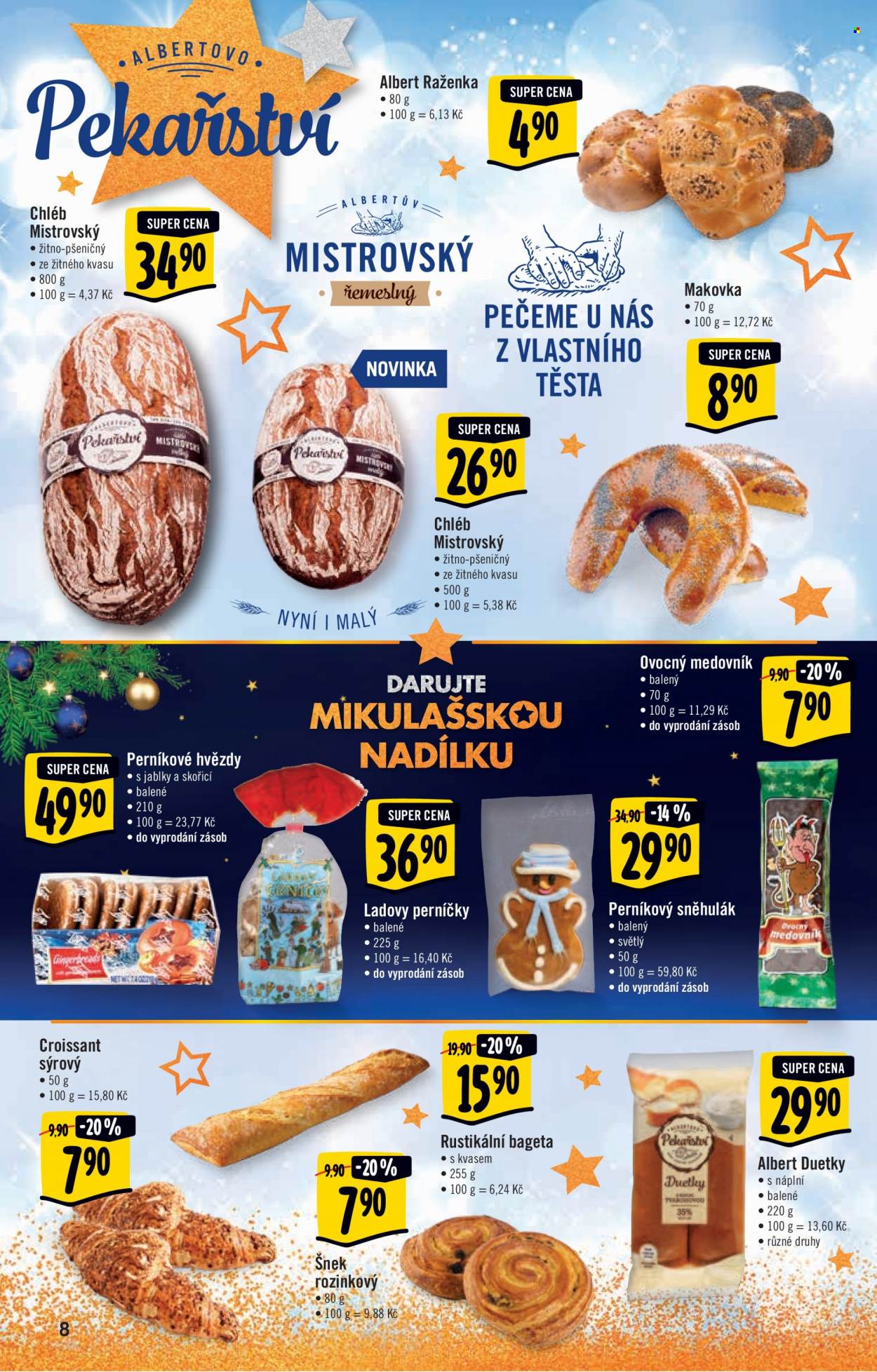 Leták Albert Hypermarket - 1.12.2021 - 7.12.2021. Strana 8