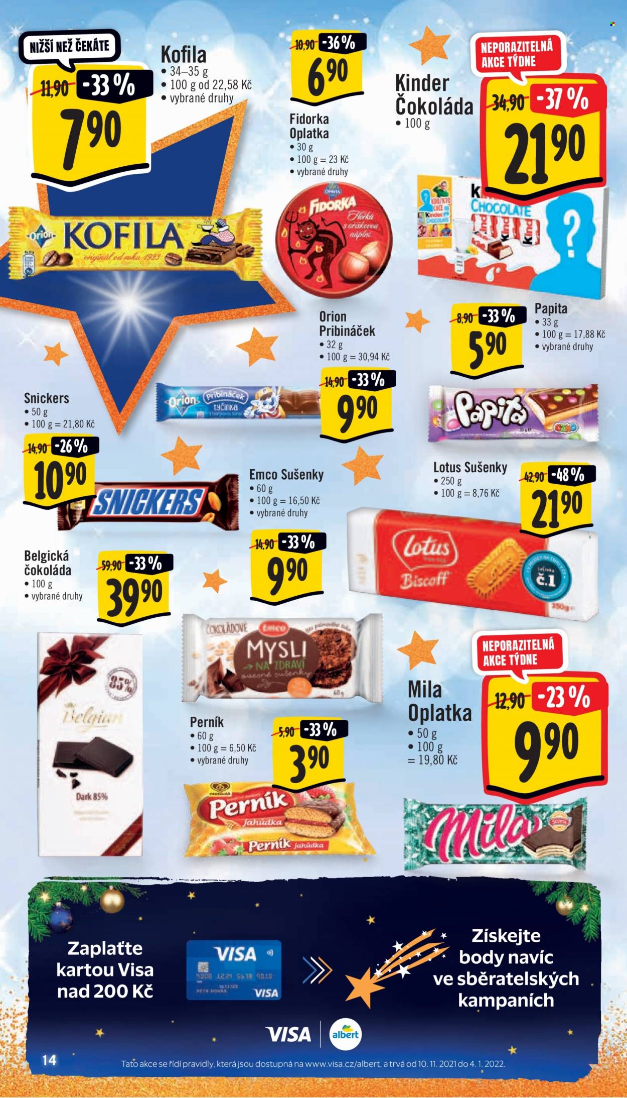 Leták Albert Supermarket - 1.12.2021 - 7.12.2021. Strana 14