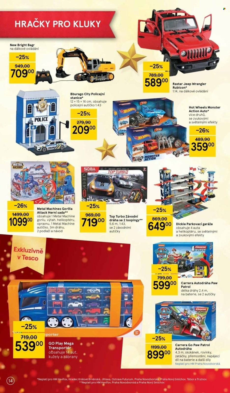 Leták TESCO - 29.11.2021 - 24.12.2021. Strana 14