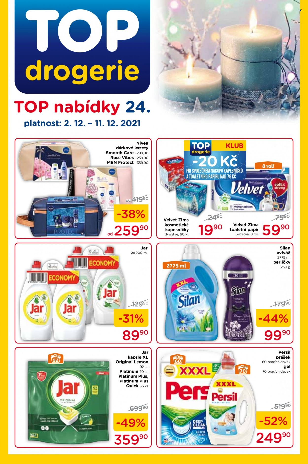 Leták TOP drogerie - 2.12.2021 - 11.12.2021. Strana 1