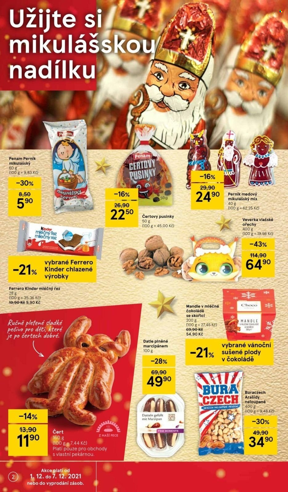 Leták TESCO - 1.12.2021 - 7.12.2021. Strana 2