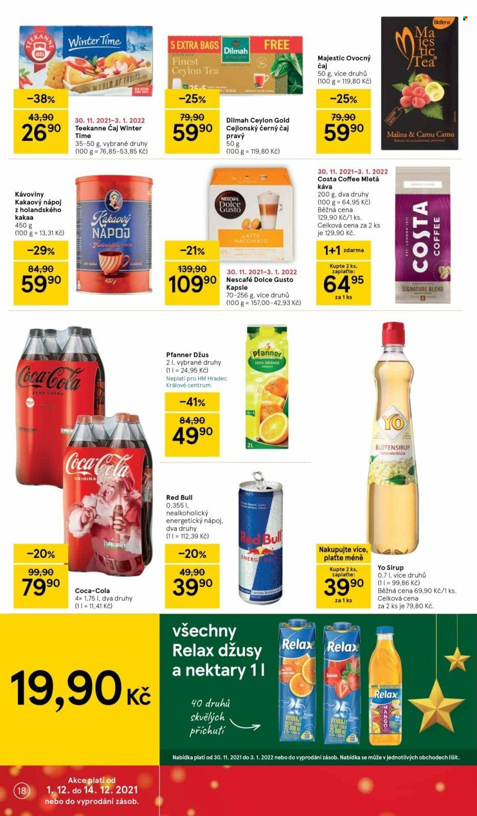 Leták TESCO - 1.12.2021 - 7.12.2021. Strana 18