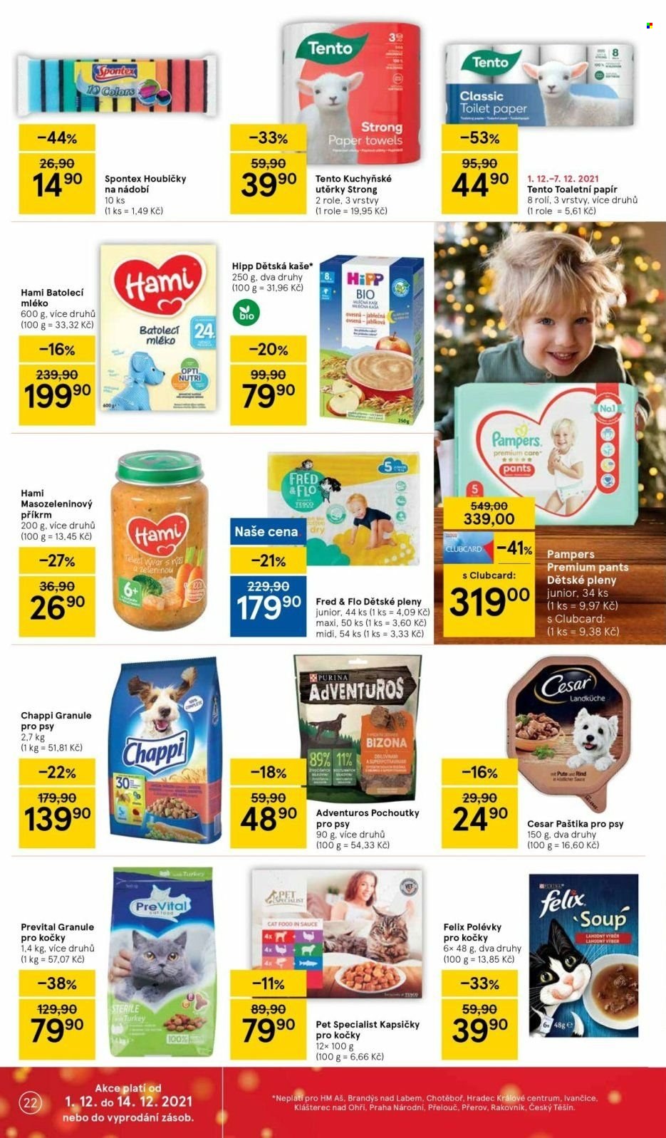 Leták TESCO - 1.12.2021 - 7.12.2021. Strana 22