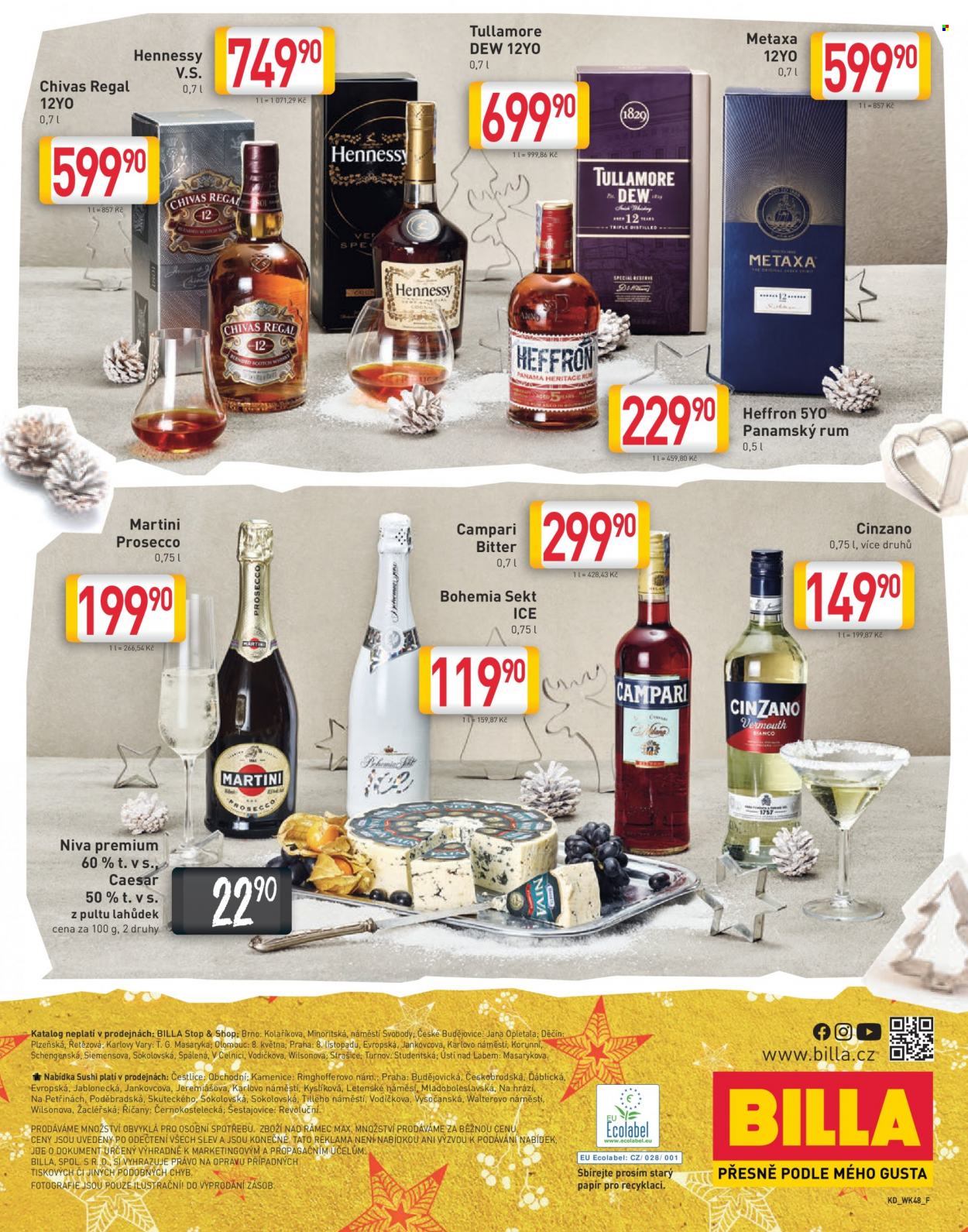 Leták BILLA - 29.11.2021 - 31.12.2021. Strana 20